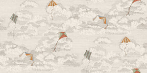 Sandberg Bonnie and Kites Behang S10643 - Graphite