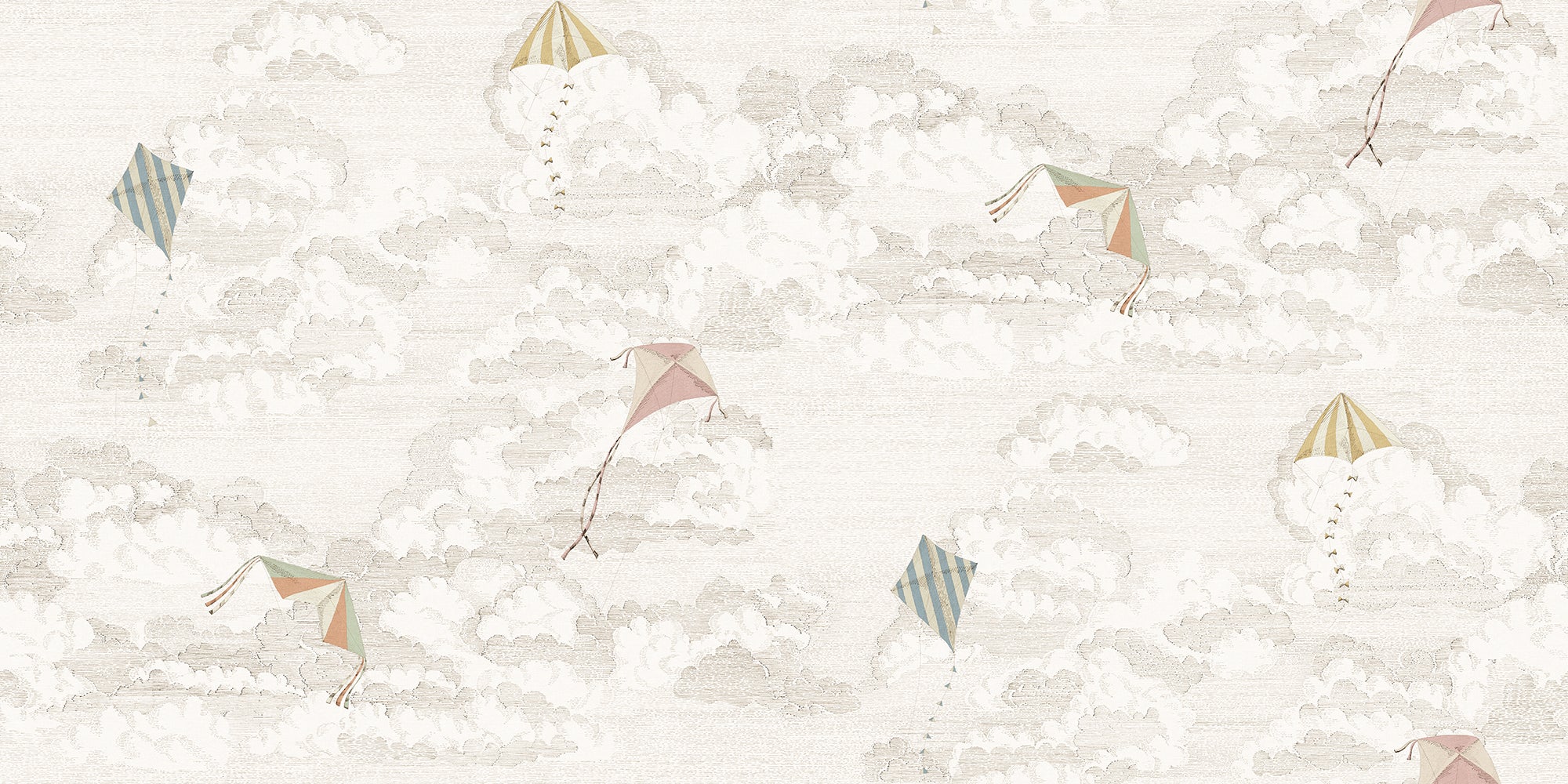 Sandberg Bonnie and Kites Behang S10645 - Sand