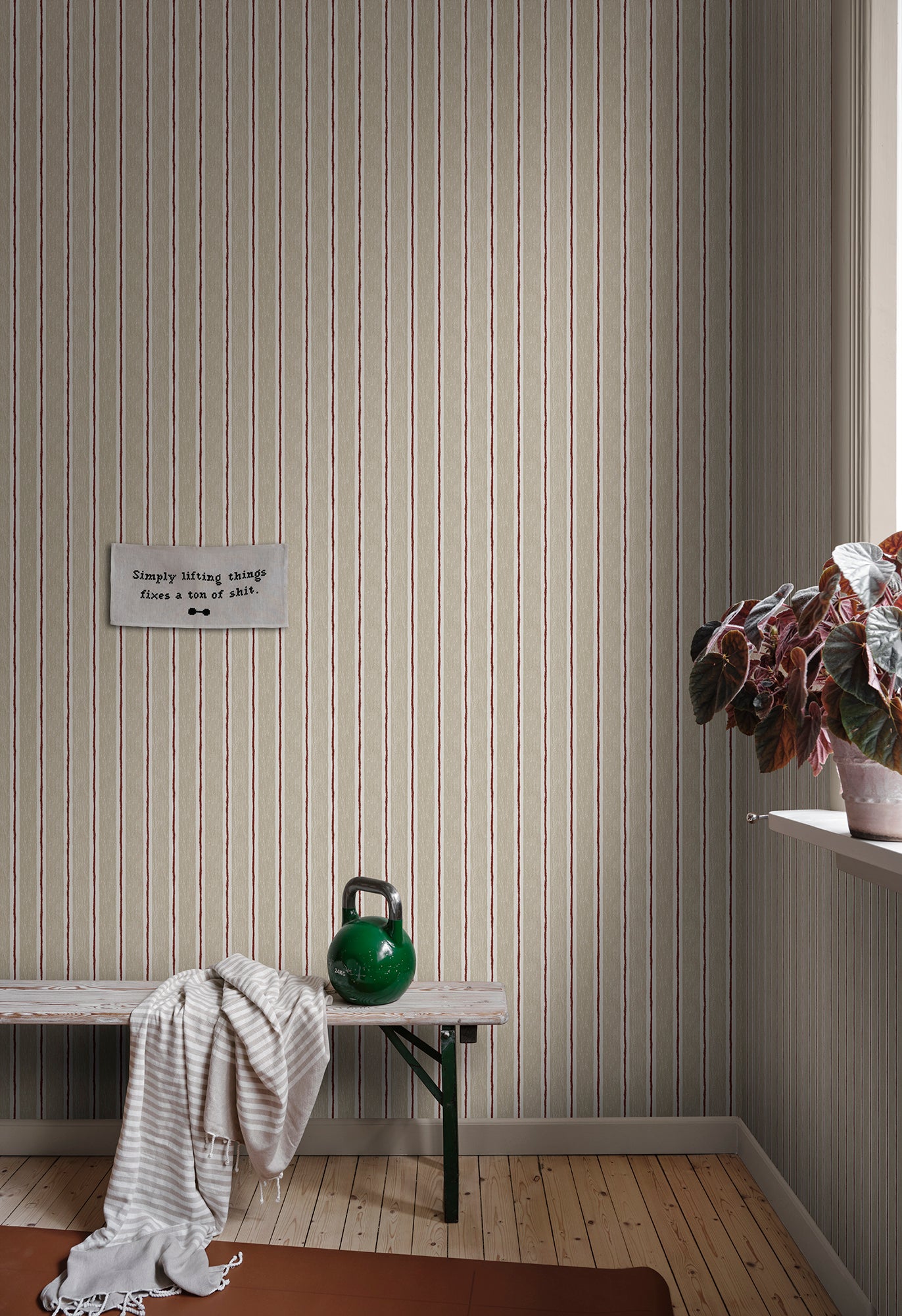 Sandberg Albin Behang S10654 - Beige