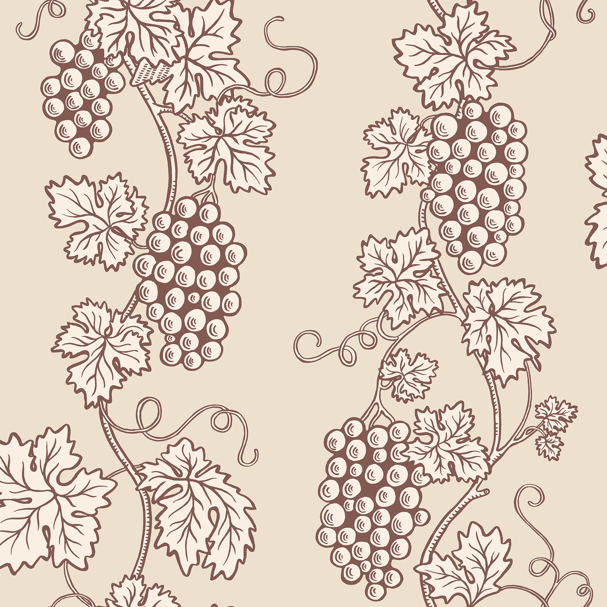 Sandberg Carla Behang S10660 - Burgundy