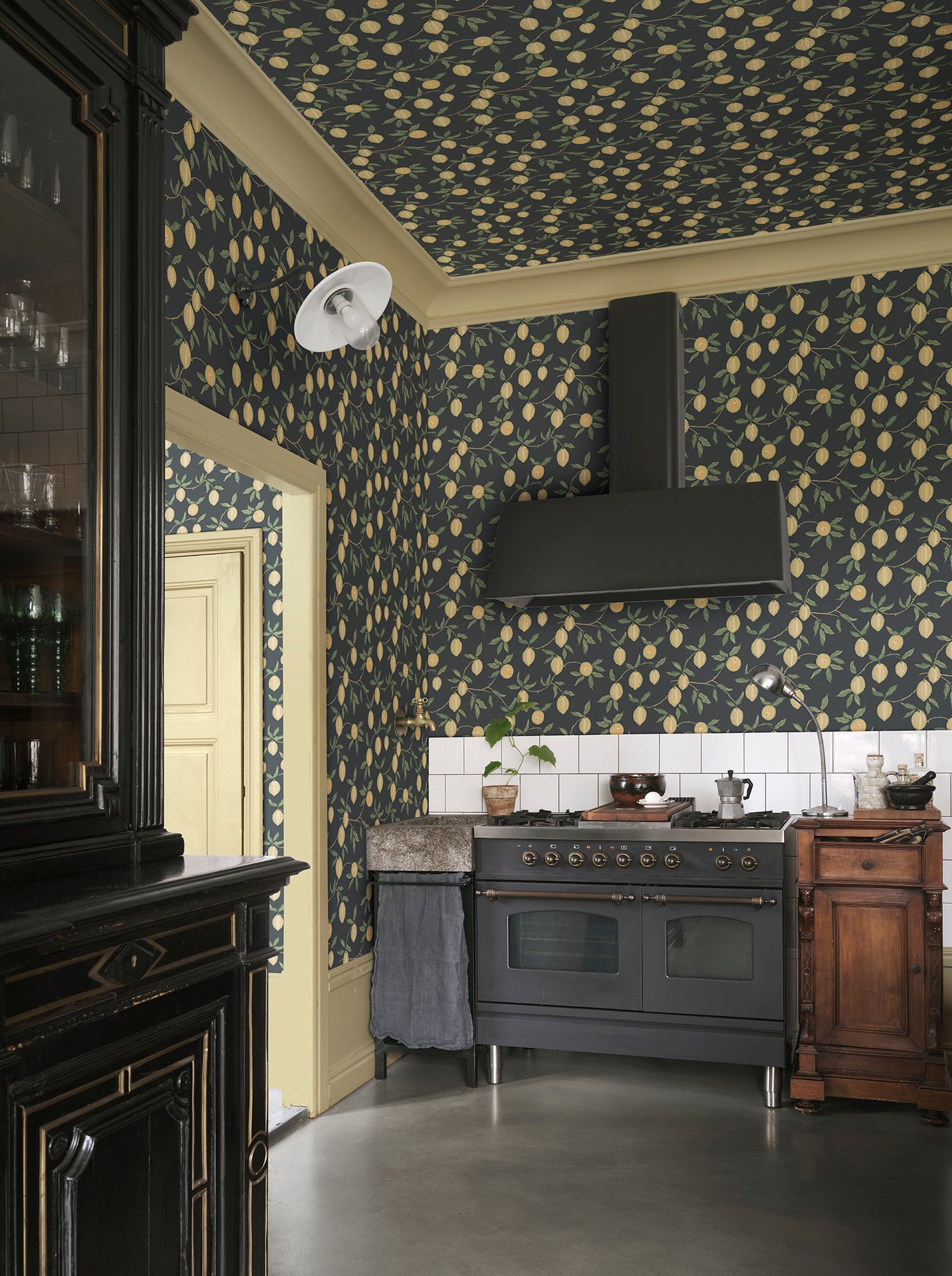 Sandberg Limone Behang S10668 - Charcoal