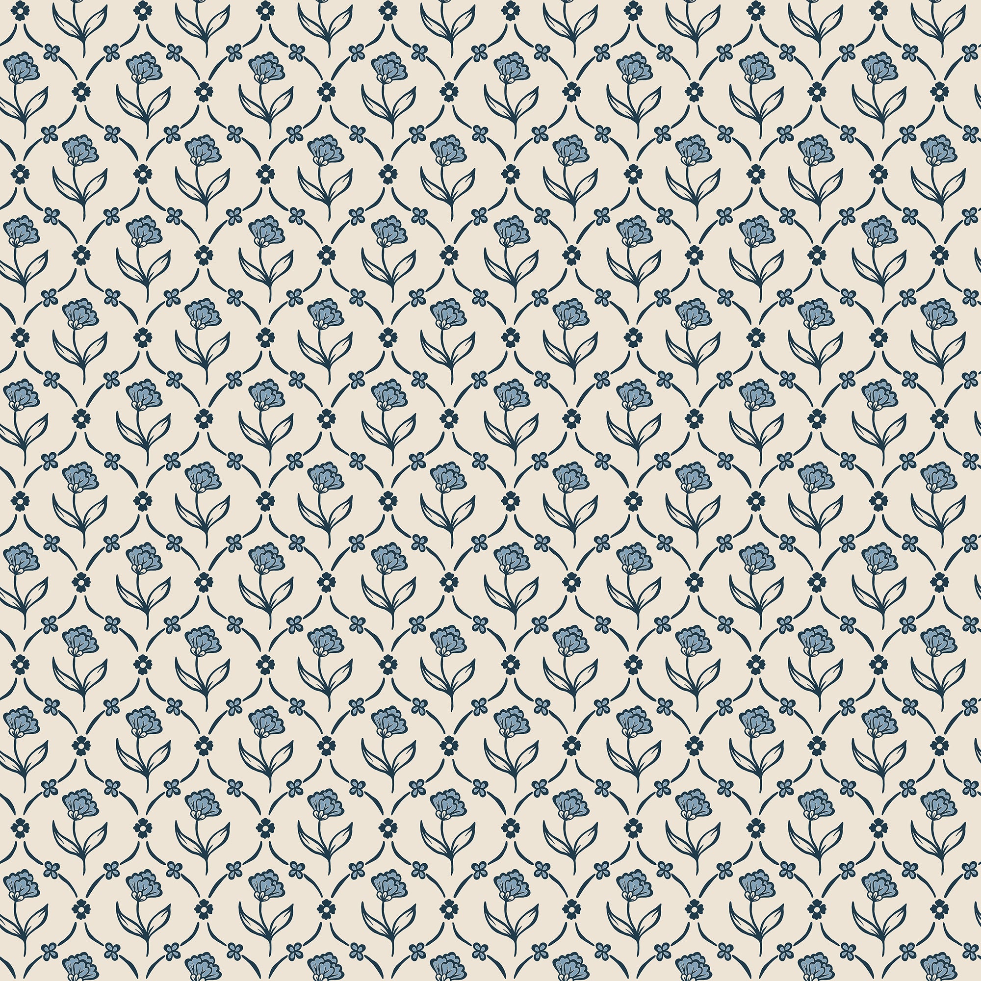 Sandberg Elena Behang S10669 - Blue