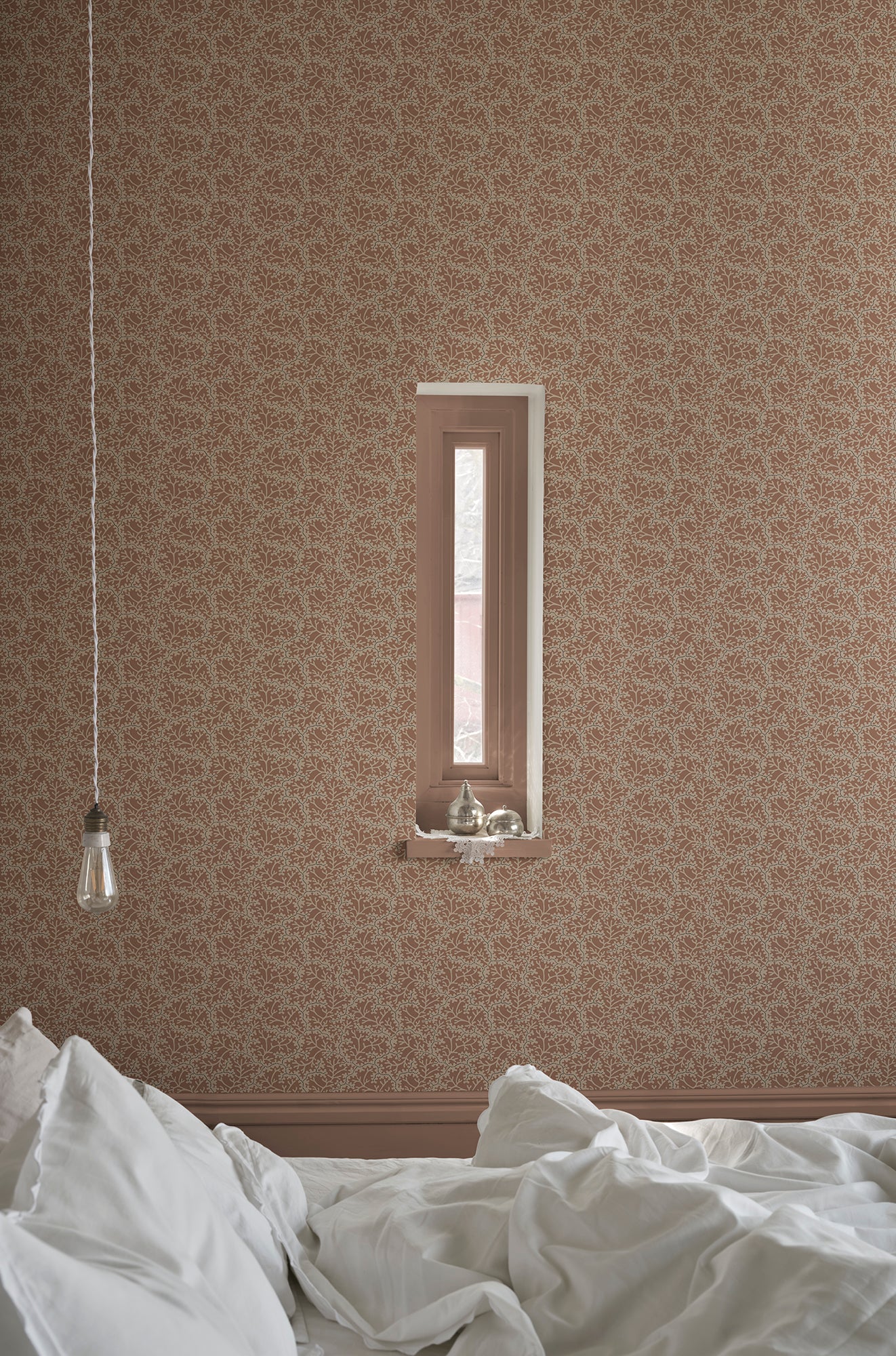 Sandberg Coral Behang S10672 - Terracotta