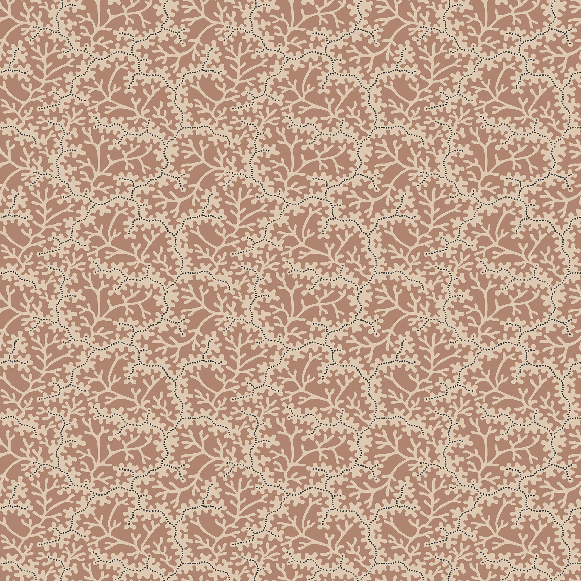 Sandberg Coral Behang S10672 - Terracotta