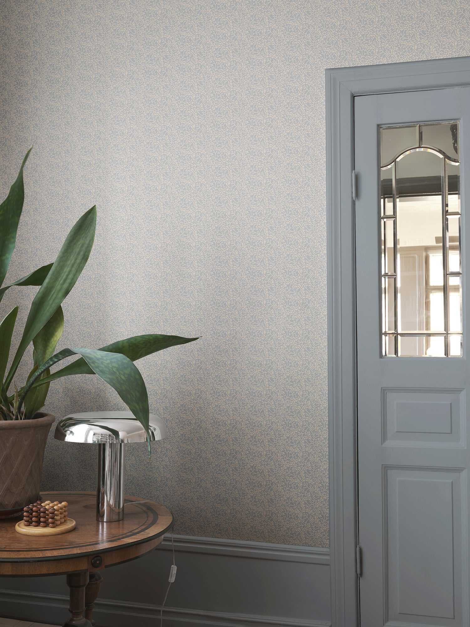 Sandberg Coral Behang S10673 - Light Blue