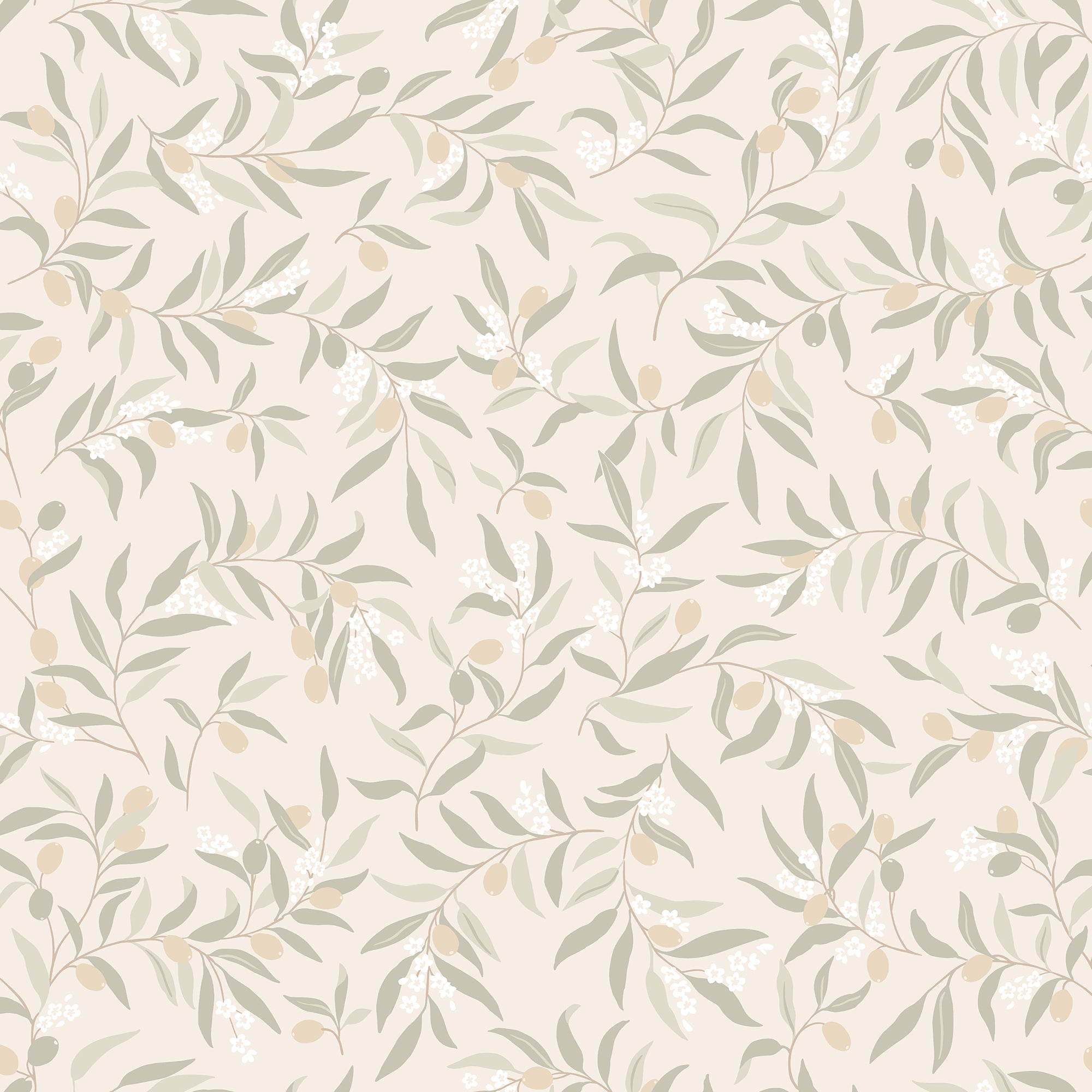 Sandberg Olivia Behang S10679 - Sage Green