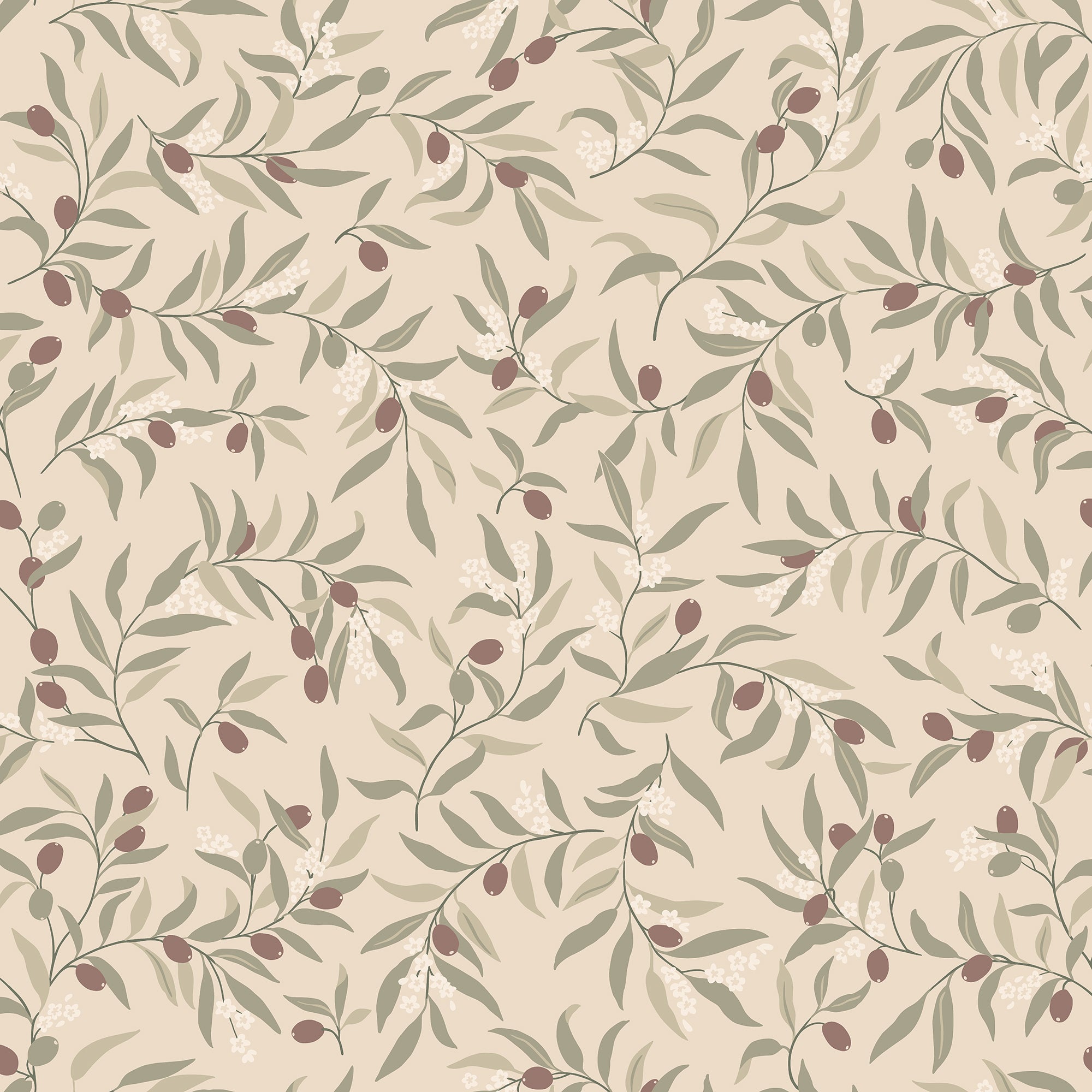 Sandberg Olivia Behang S10681 - Burgundy