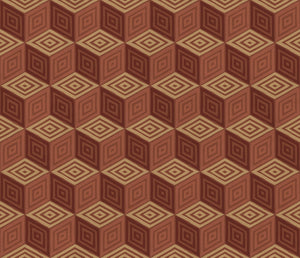 Sandberg Chiara Behang S10693 - Terracotta