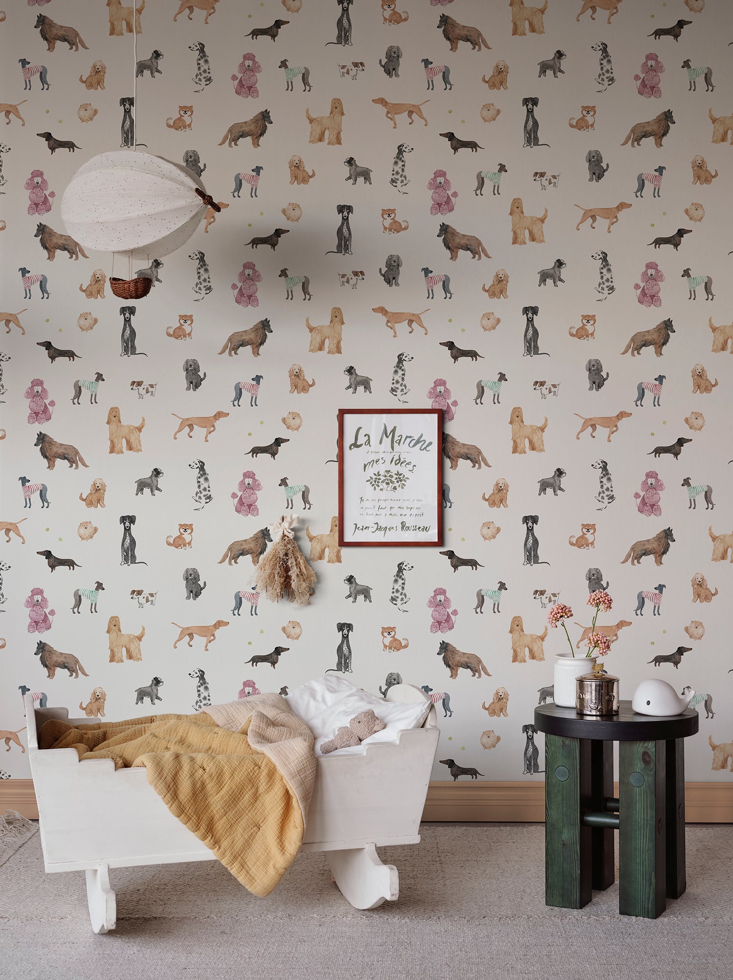 Sandberg Taiga and Friends Behang S10704 - White