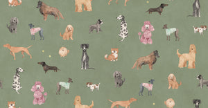 Sandberg Taiga and Friends Behang S10705 - Green