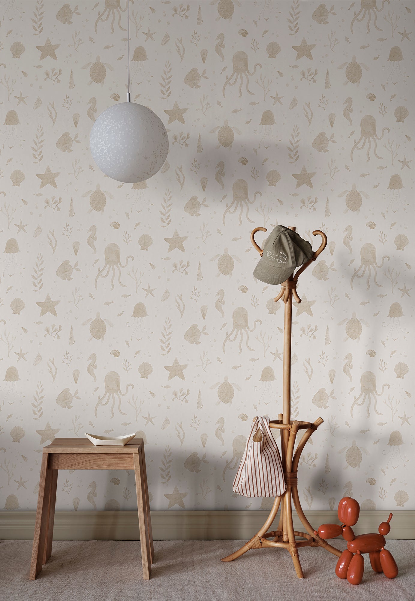 Sandberg Della Behang S10716 - Beige