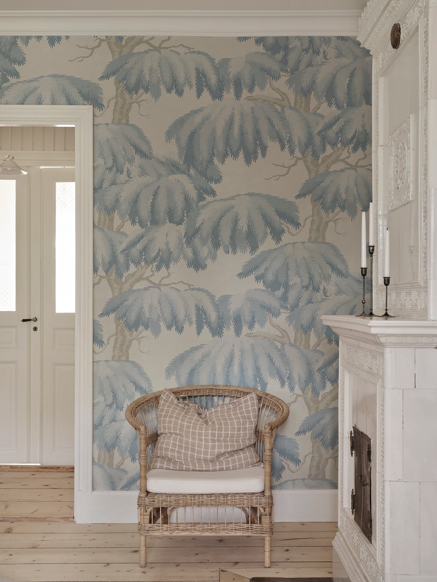 Sandberg Alba Mural Behang S10722 - Light Blue
