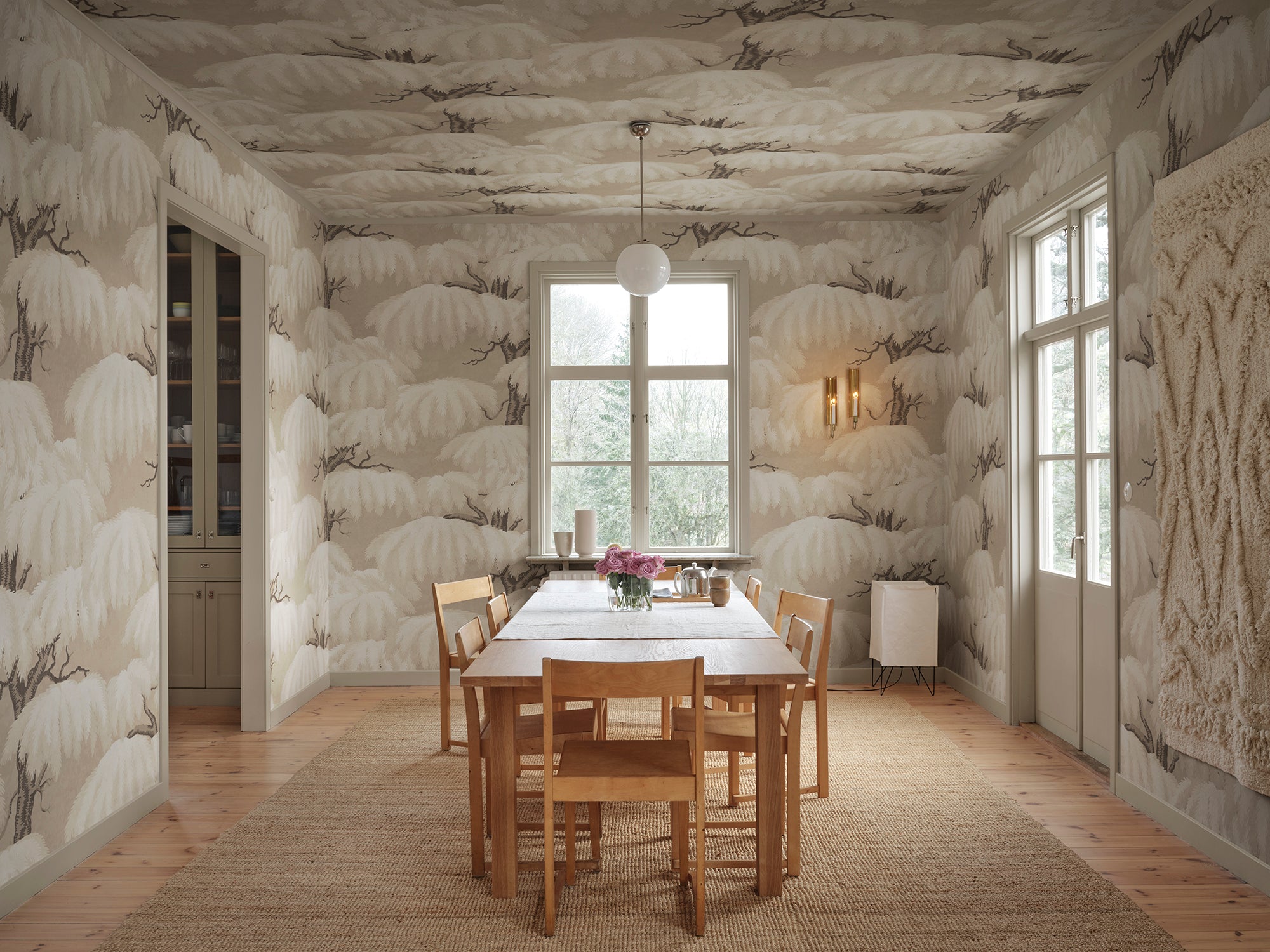 Sandberg Alba Mural Behang S10723 - Beige