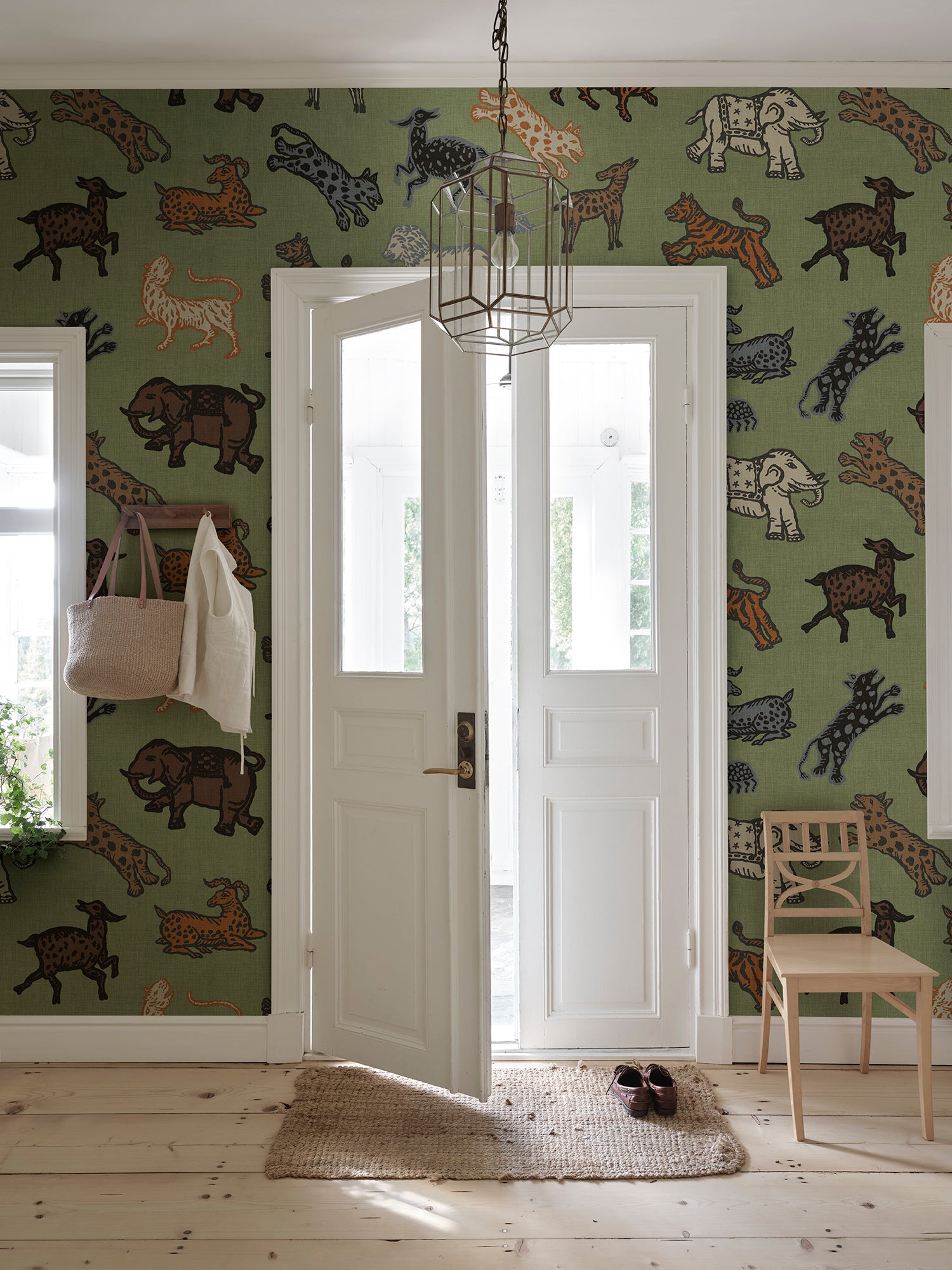 Sandberg Leonard Behang S10726 - Green