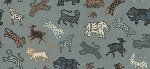Sandberg Leonard Behang S10727 - Misty Blue
