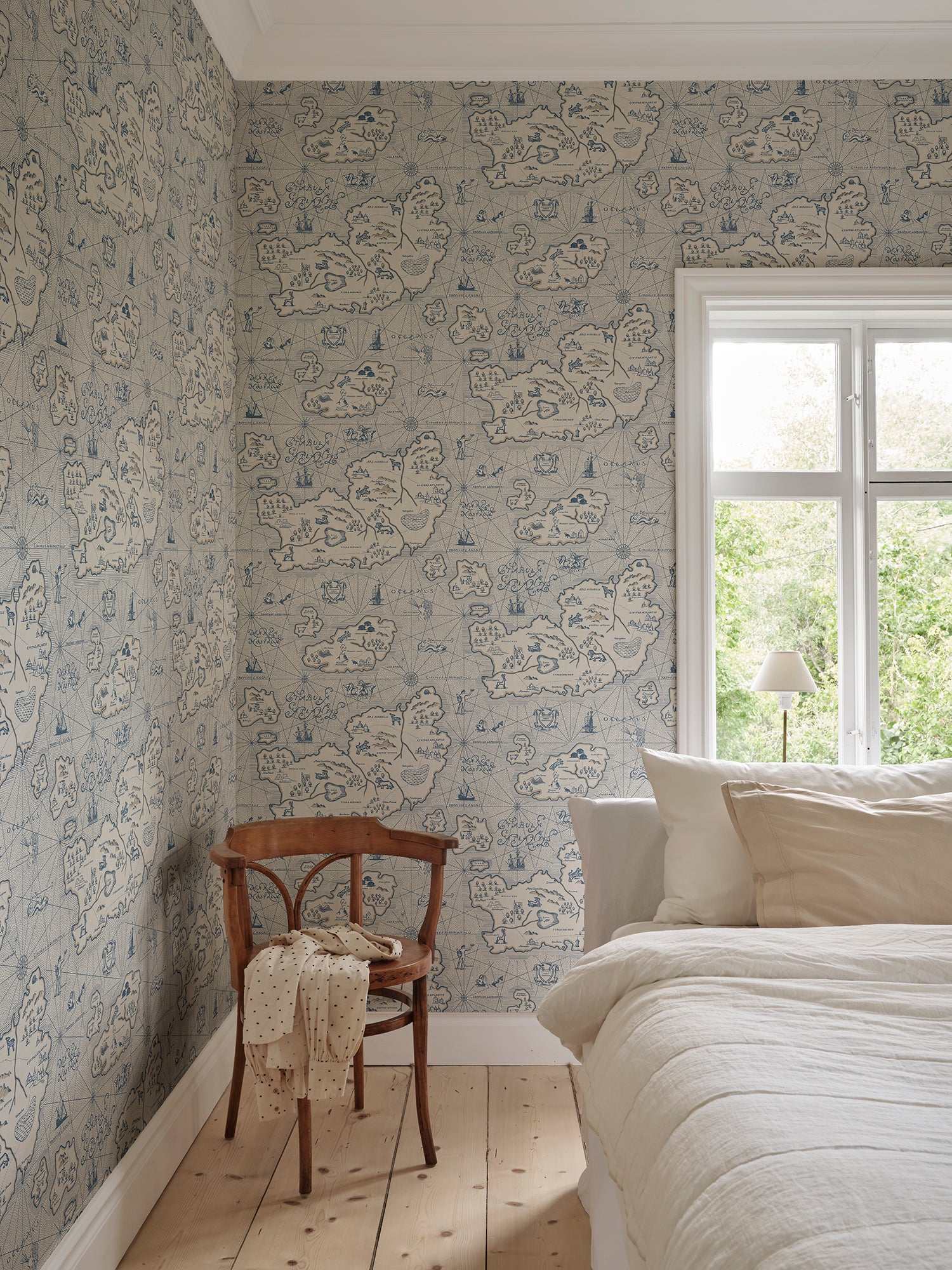 Sandberg Ferdinand Behang S10734 - Blue