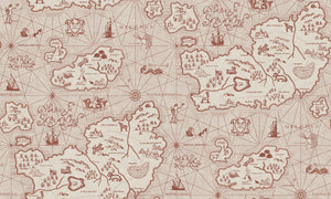 Sandberg Ferdinand Behang S10735 - Burgundy