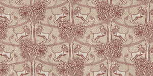 Sandberg Leopold Behang S10736 - Burgundy