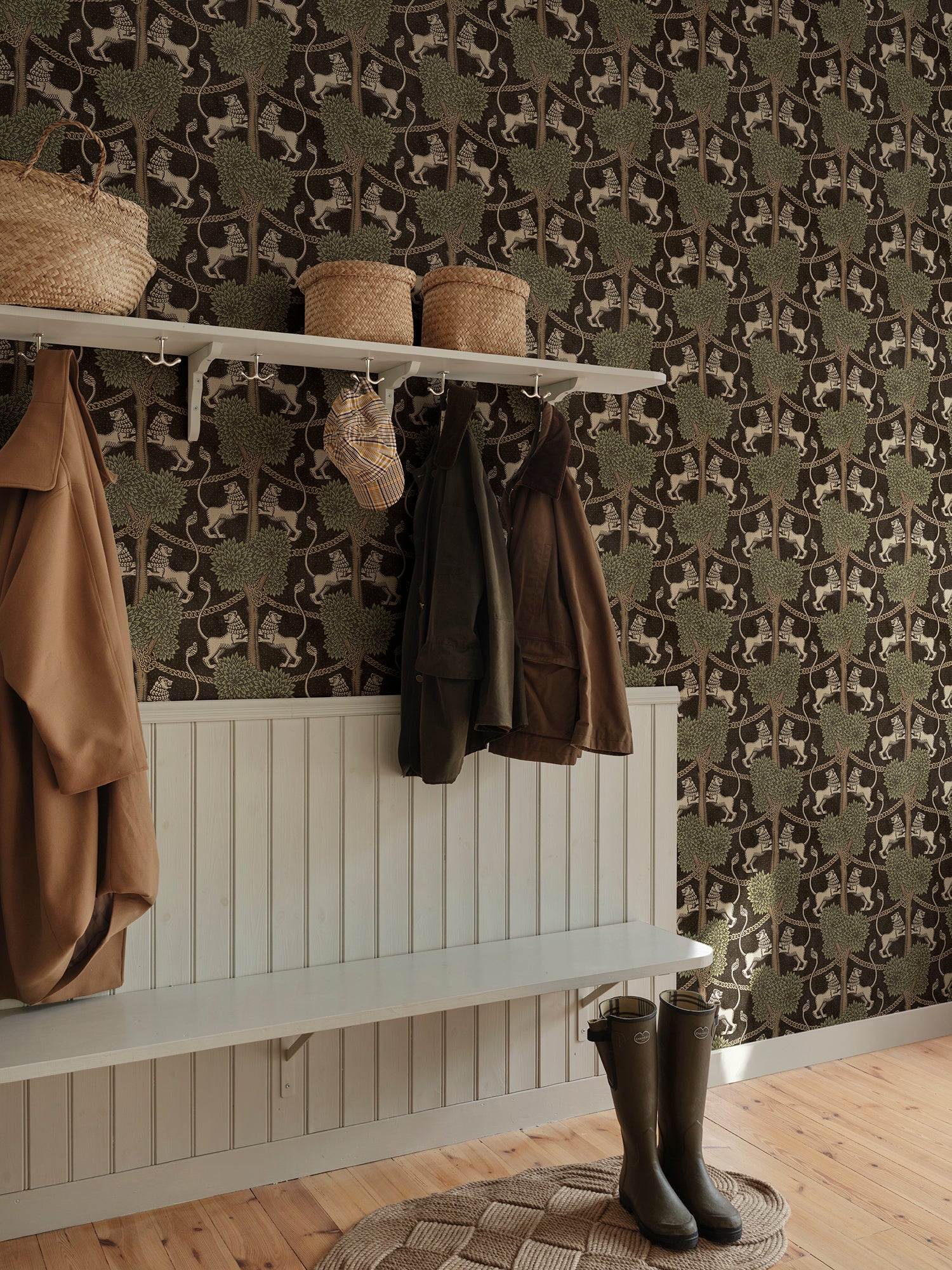 Sandberg Leopold Behang S10737 - Graphite
