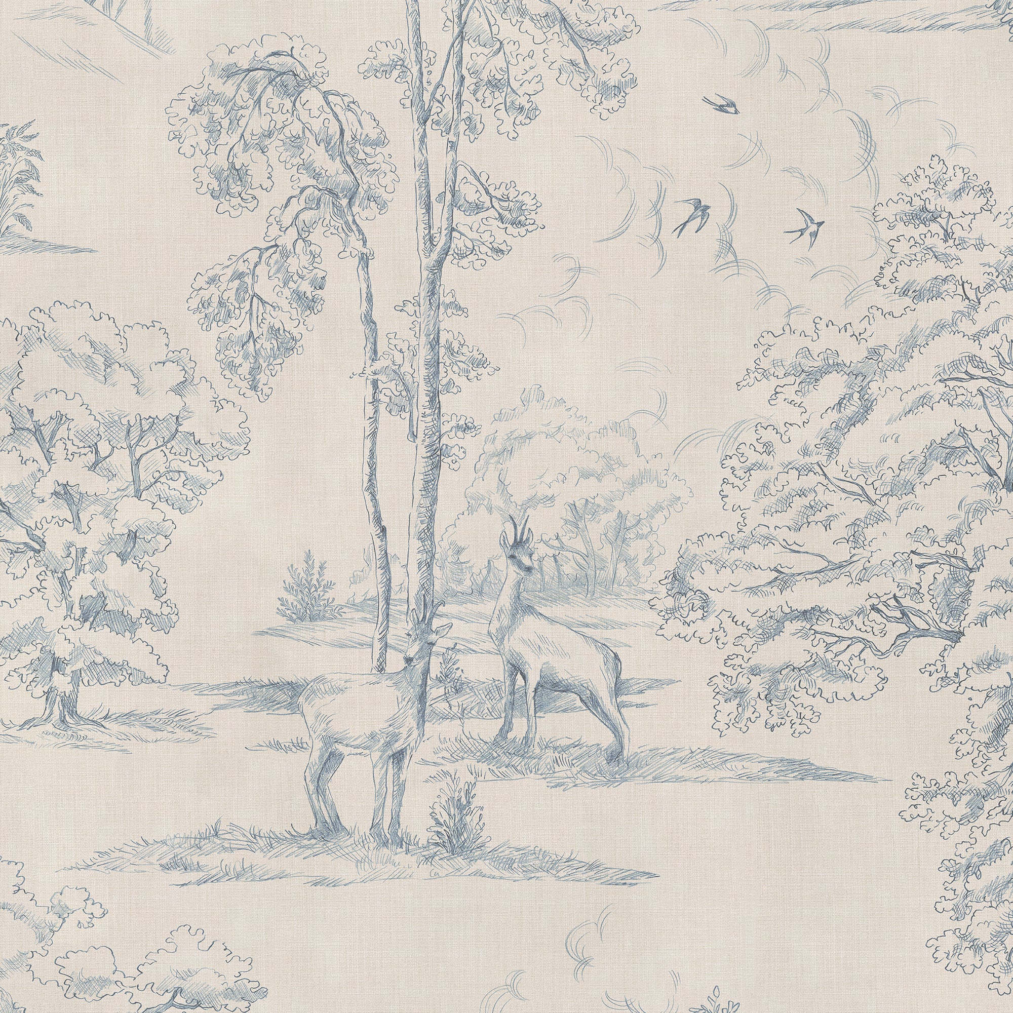 Sandberg Montfort Mural Behang S10740 - Blue