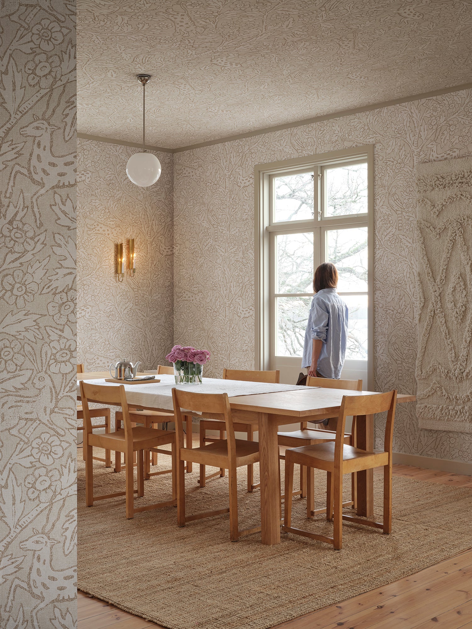 Sandberg Eden Mural Behang S10745 - Sandstone