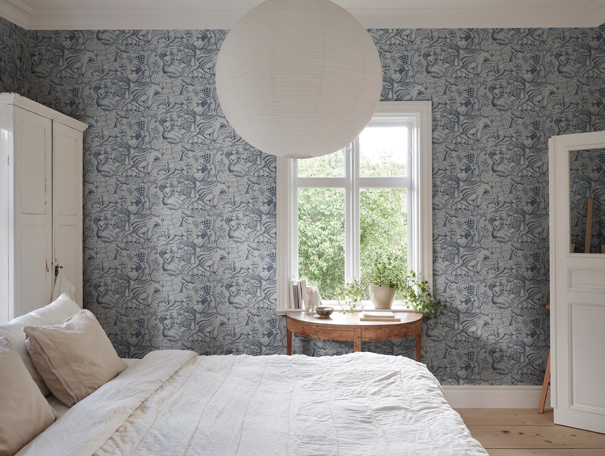 Sandberg Baccus Behang S10755 - Light Blue