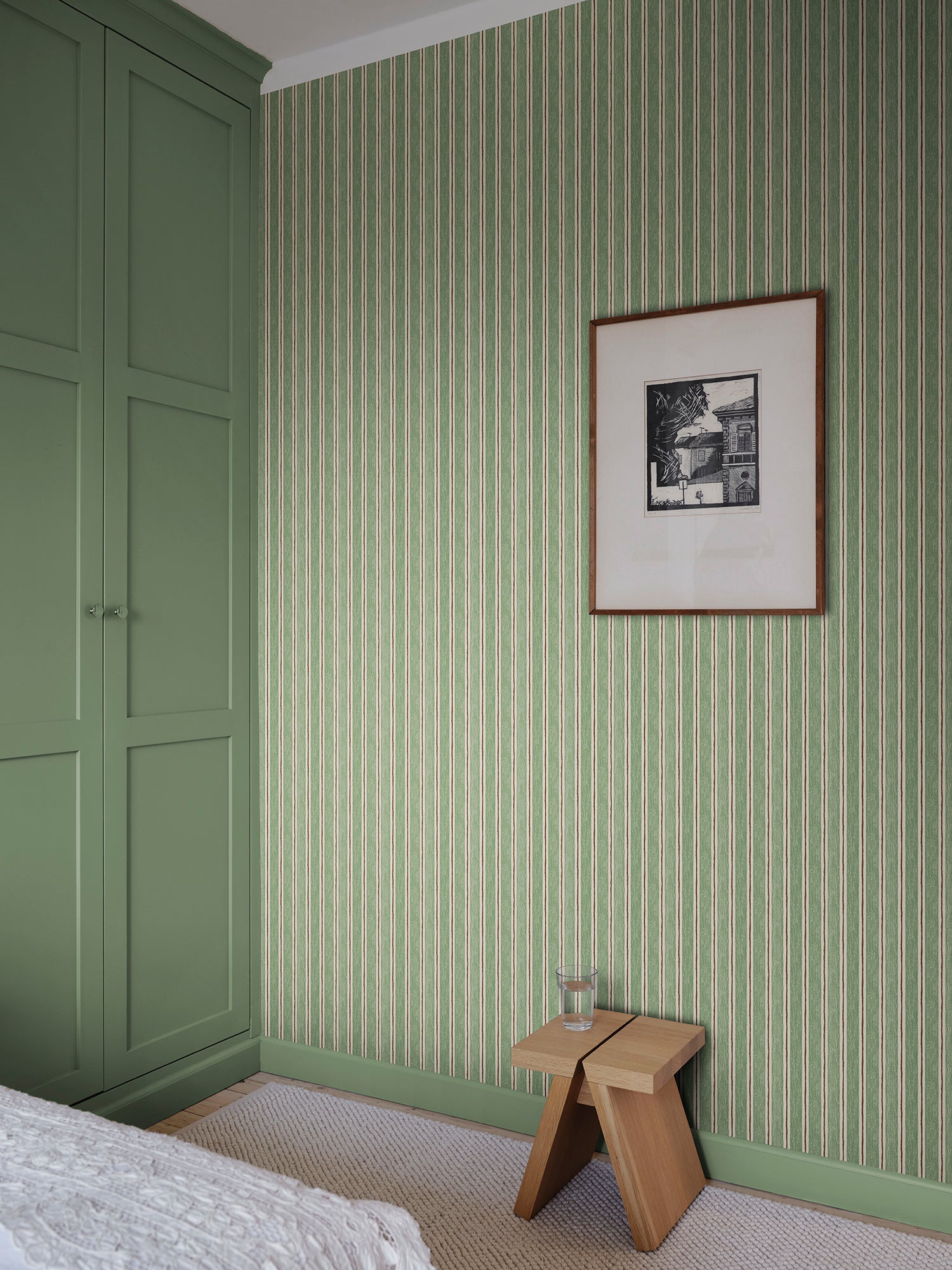 Sandberg Albin Behang S10761 - Dark Green
