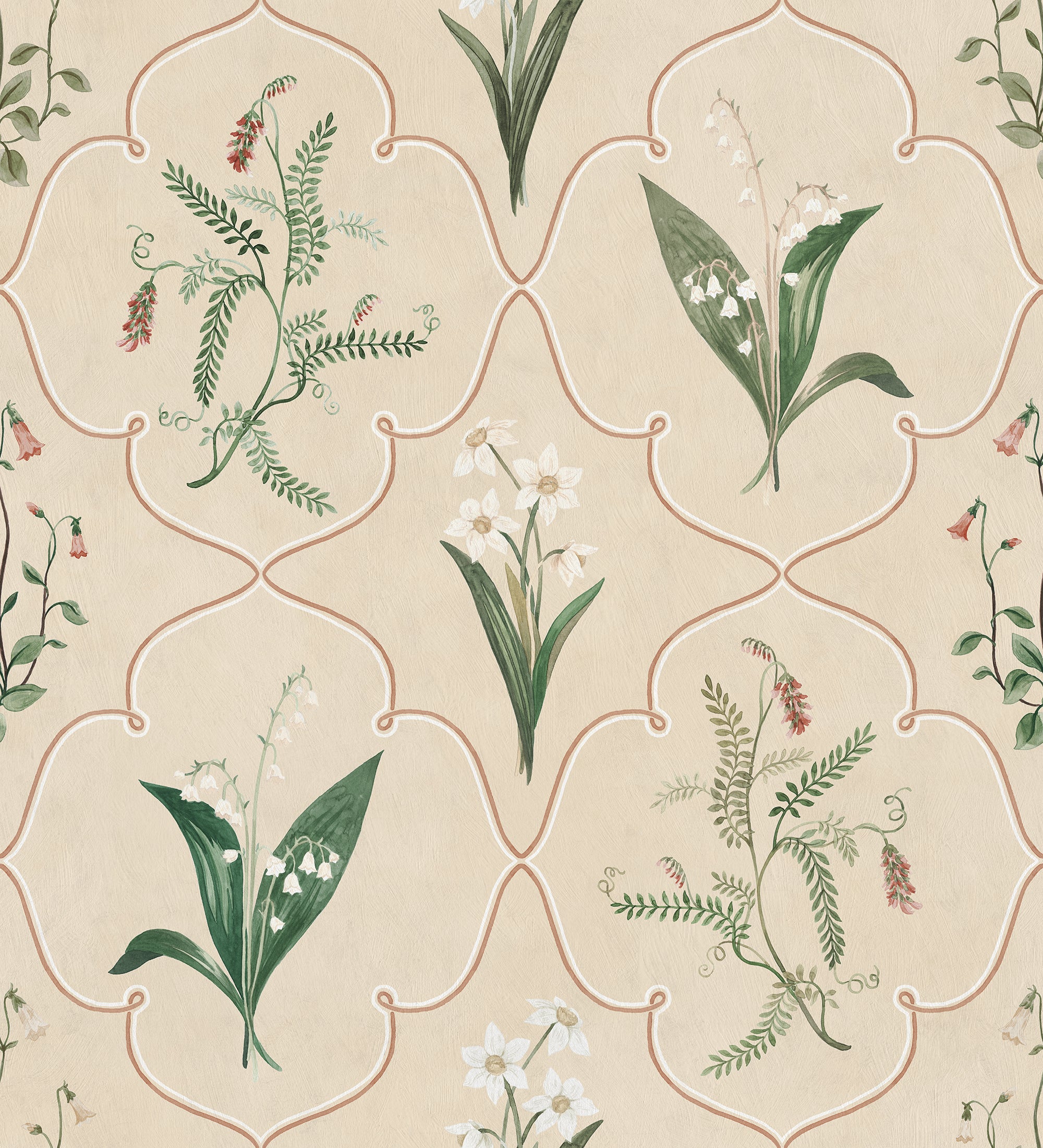 Sandberg Louise Behang S10762 - Green