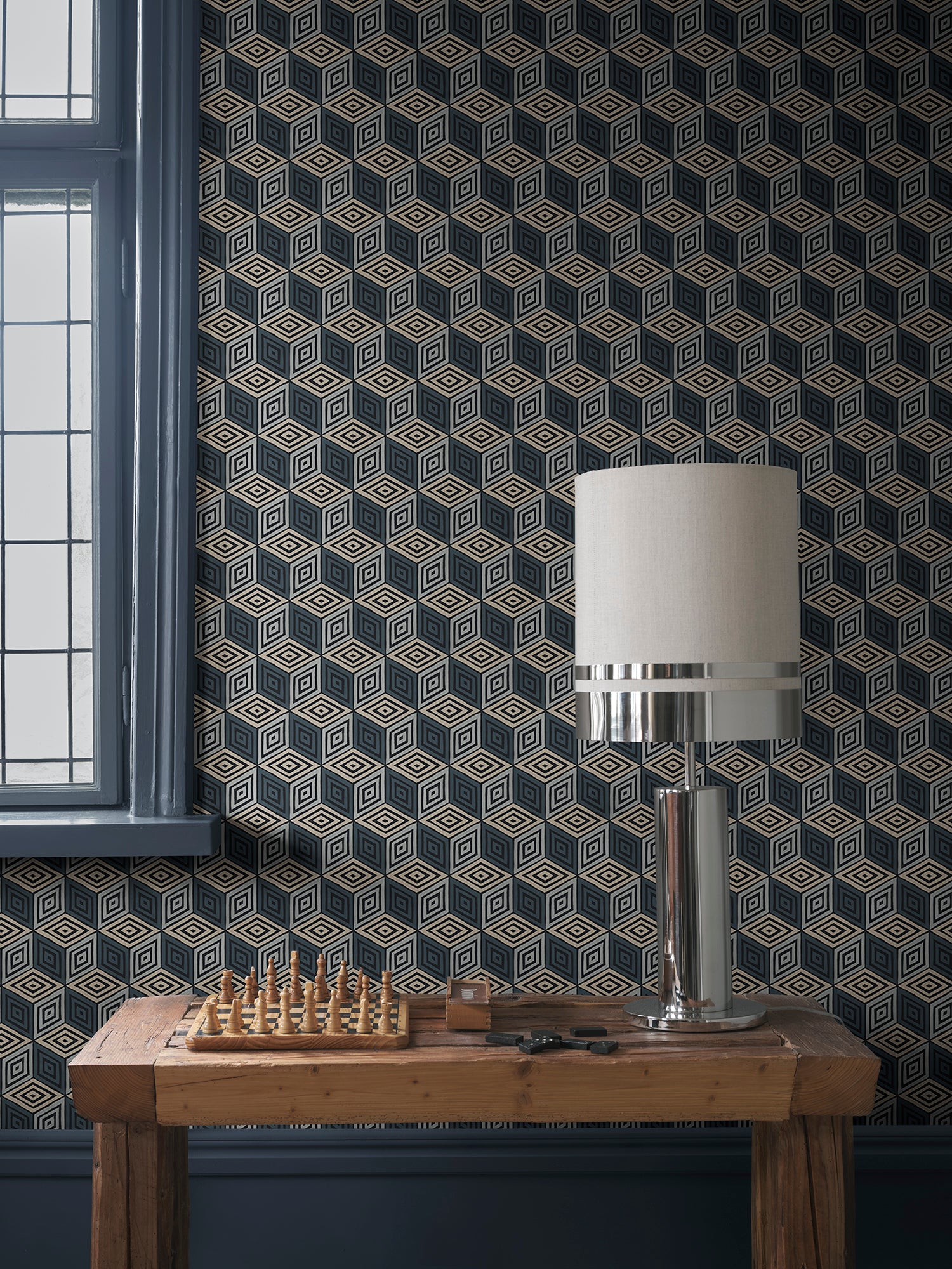 Sandberg Chiara Behang S10805 - Dark Blue