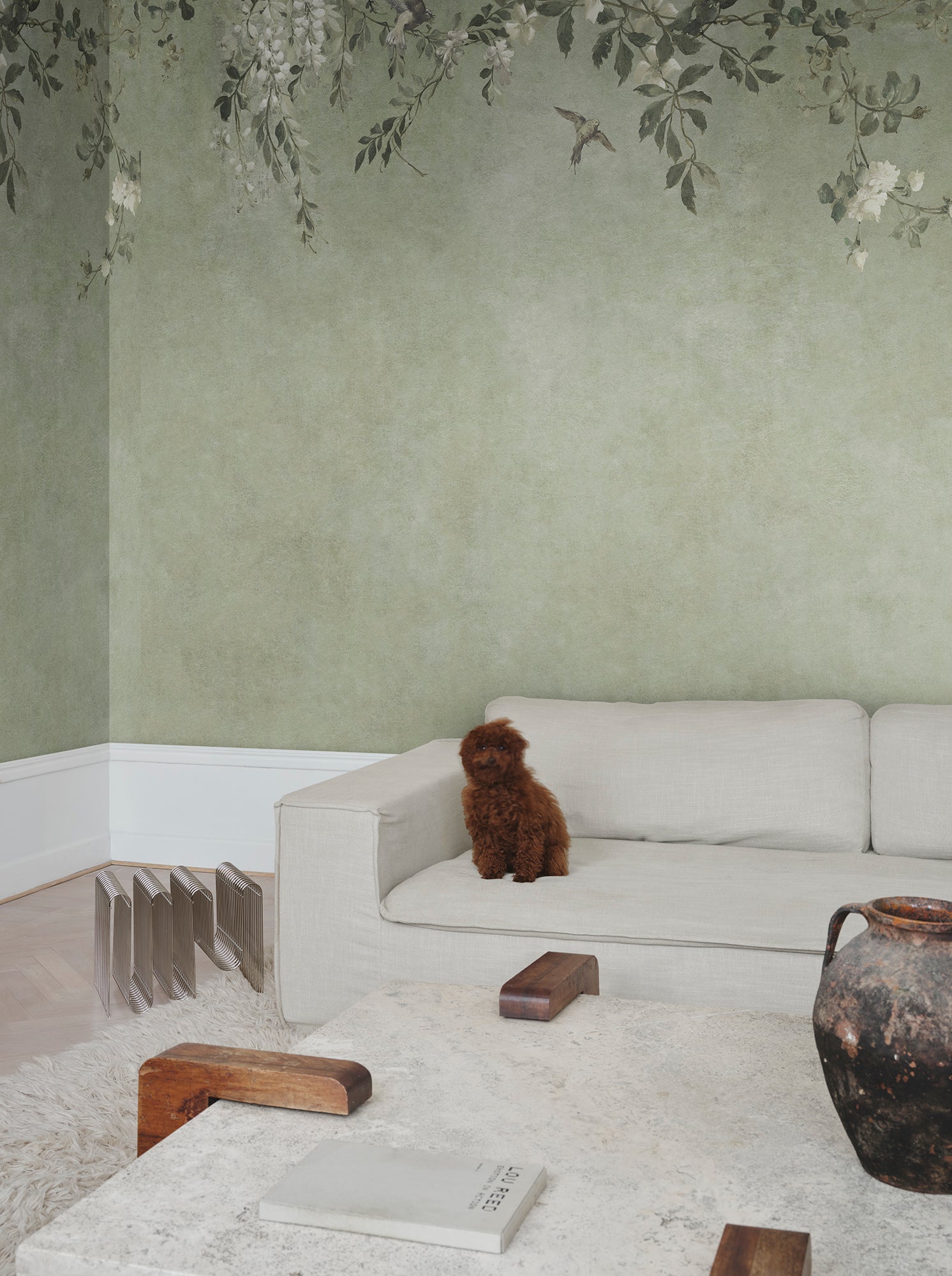 Sandberg Nico Behang S10812 - Sage Green