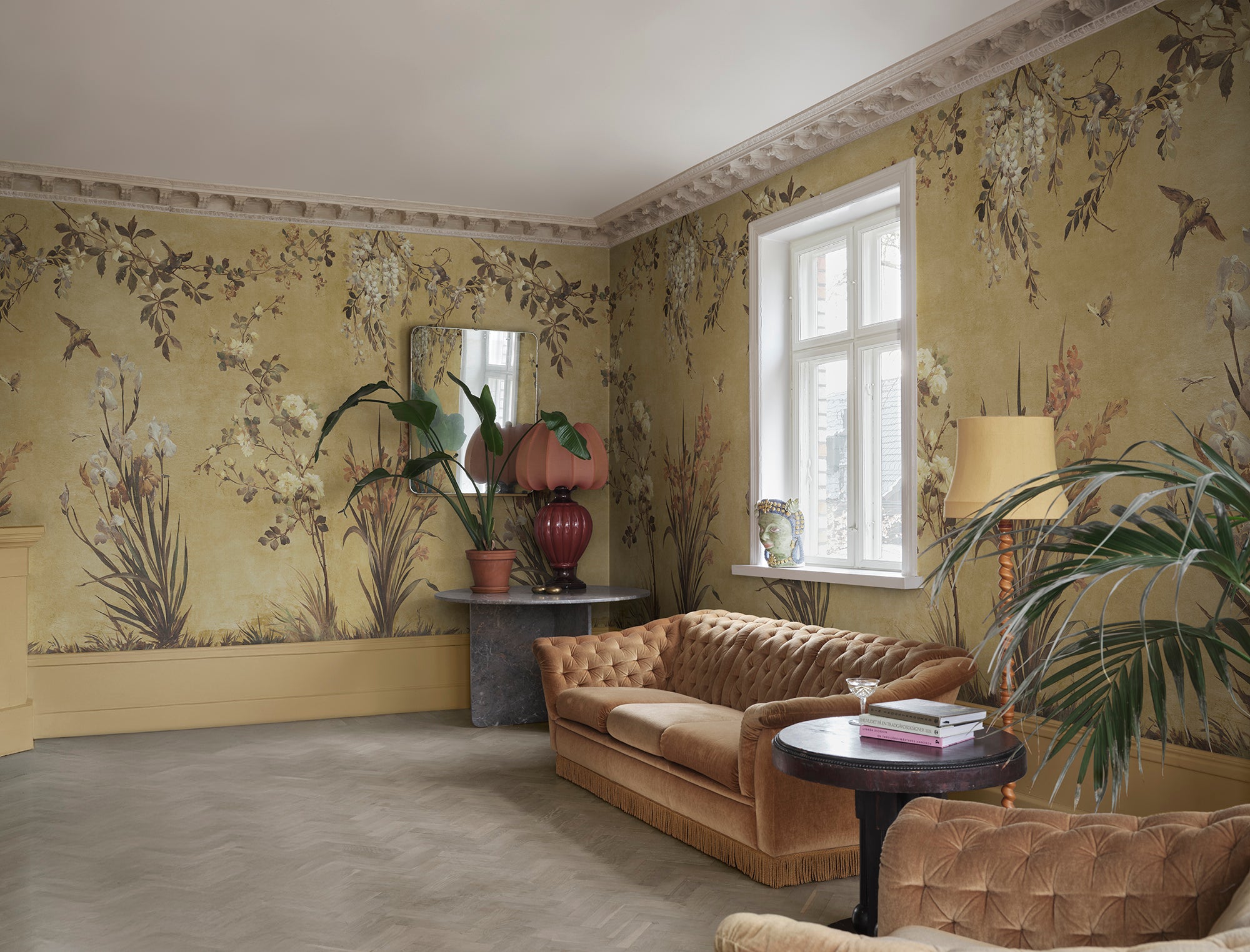 Sandberg Nicola Behang S10814 - Yellow