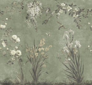 Sandberg Nicola Behang S10815 - Sage Green