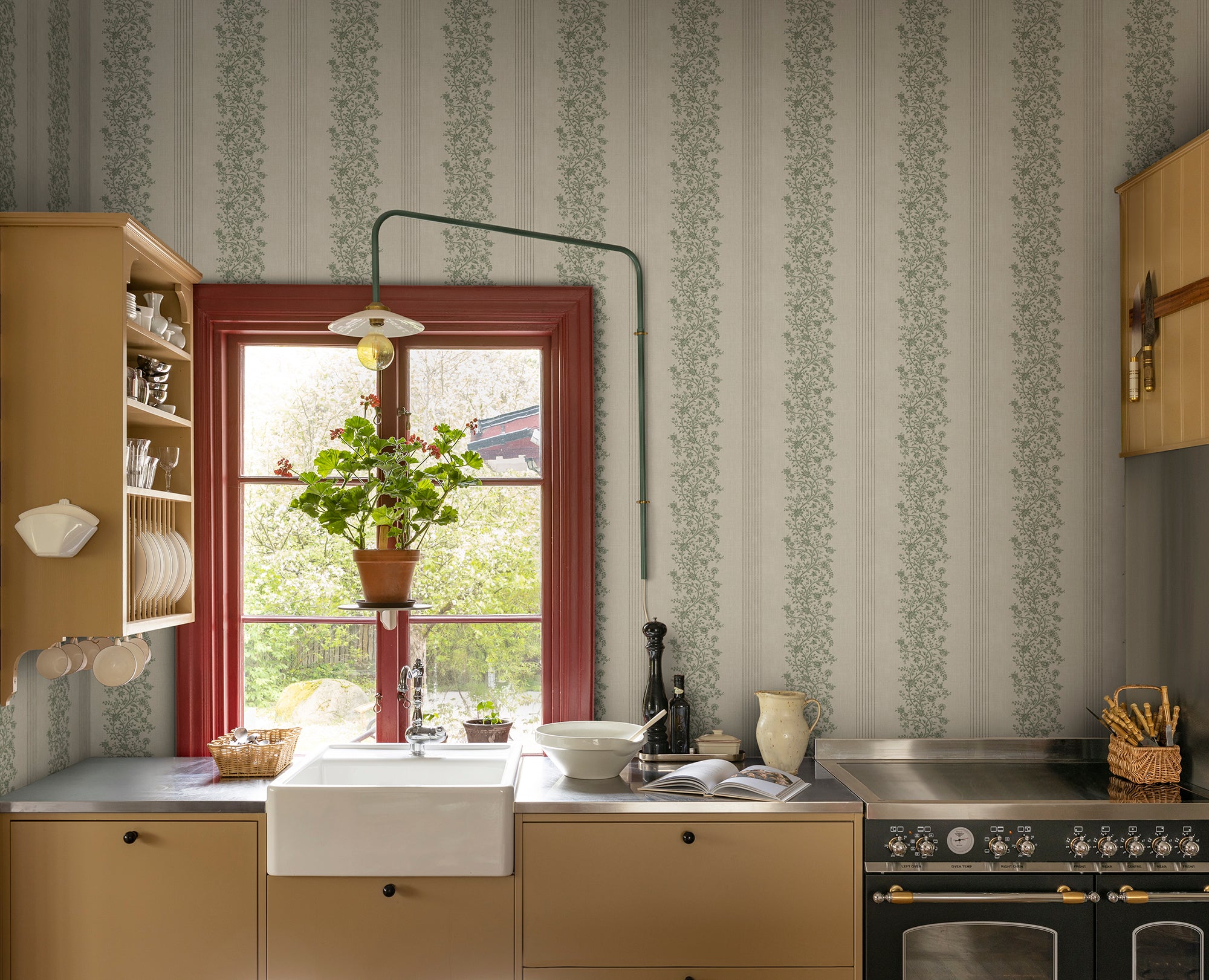Sandberg Natalie Behang S10824 - Green