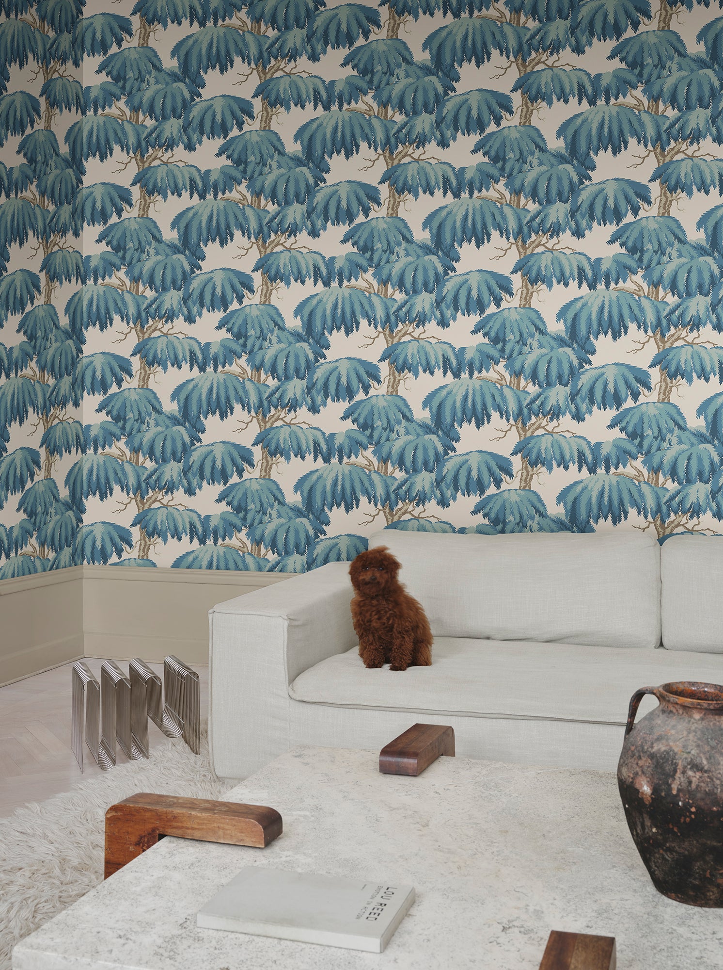 Sandberg Alba Behang S10838 - Teal