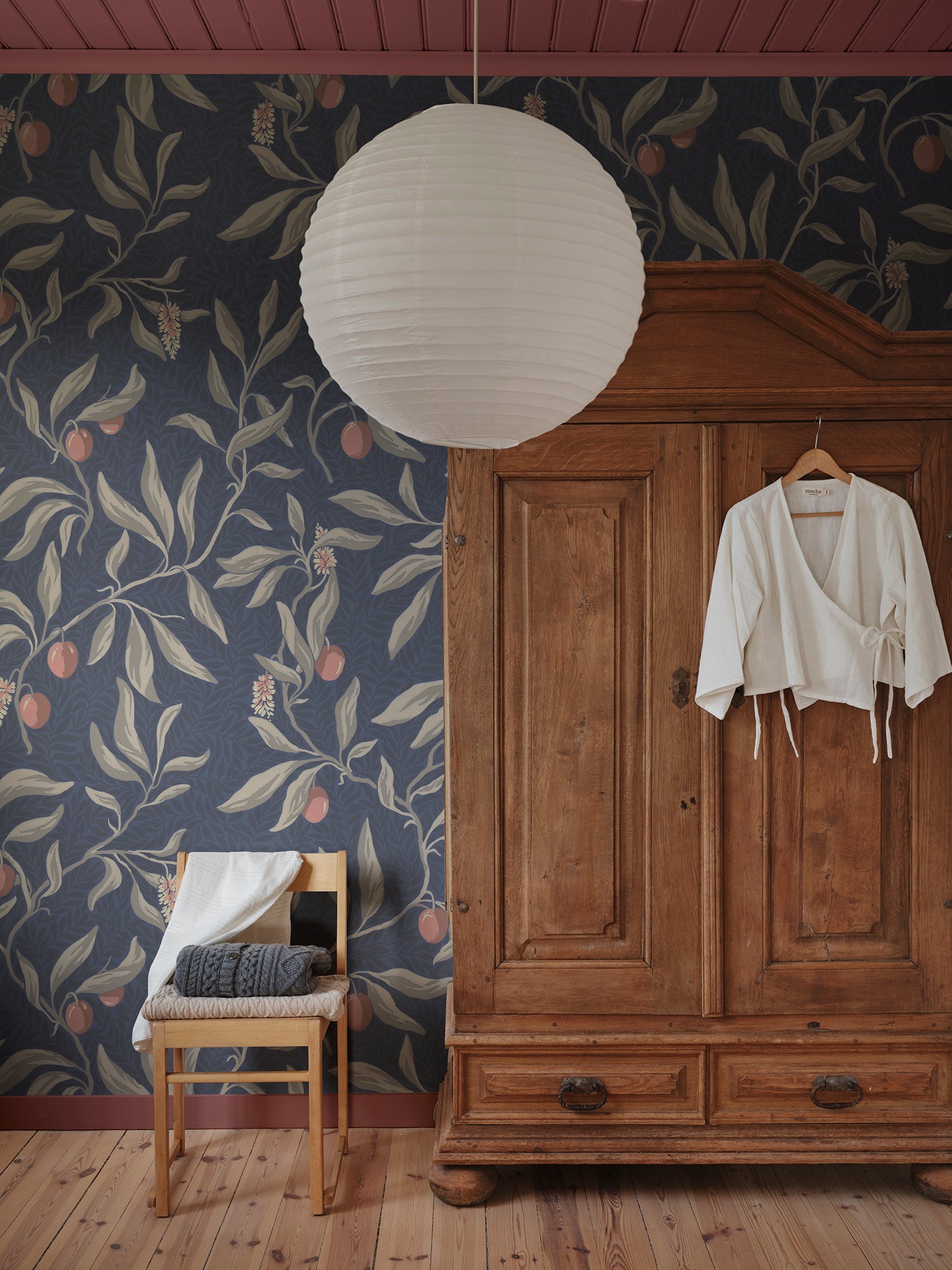 Sandberg Vinnie Mural Behang S10843 - Classic Blue