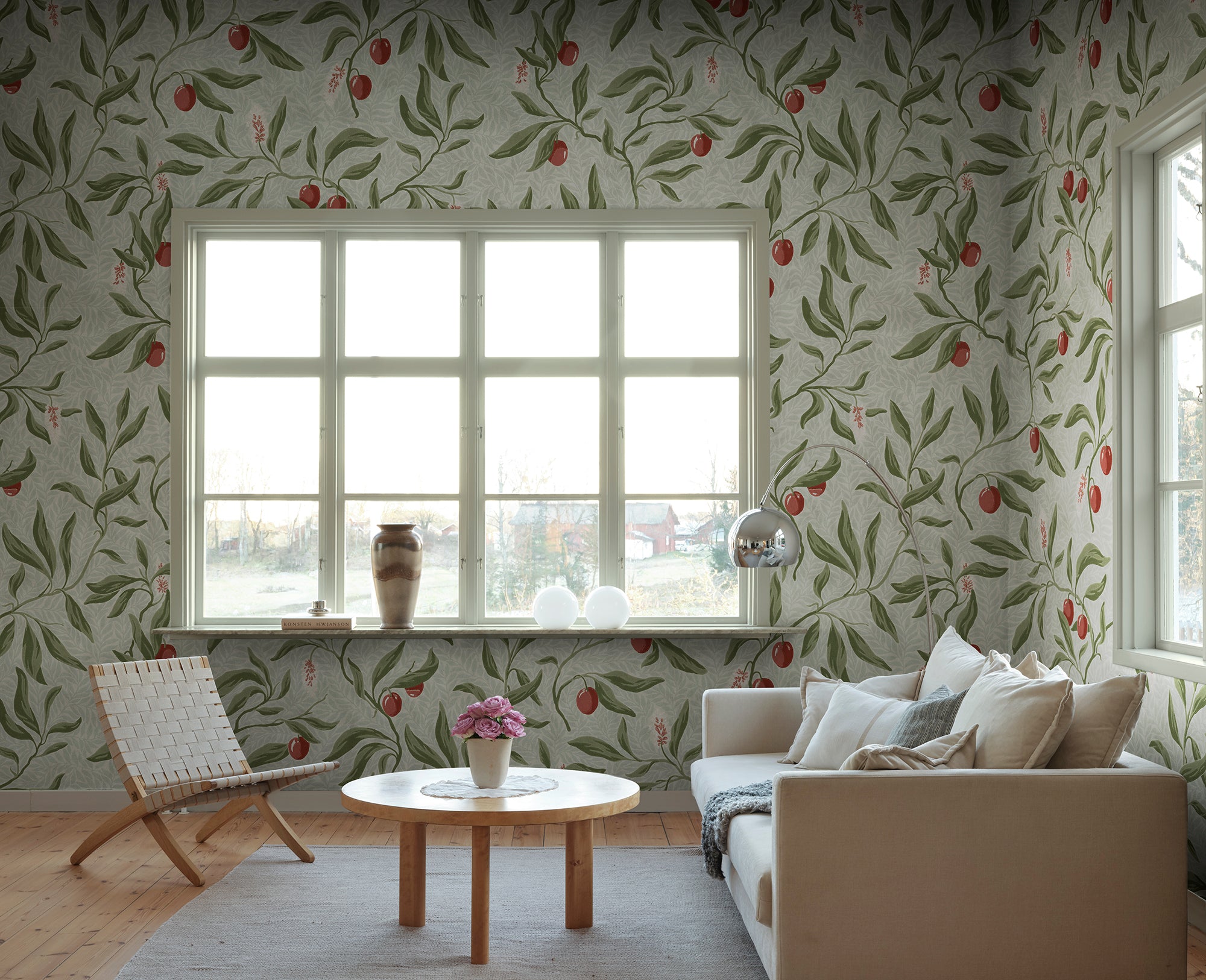 Sandberg Vinnie Mural Behang S10845 - Green