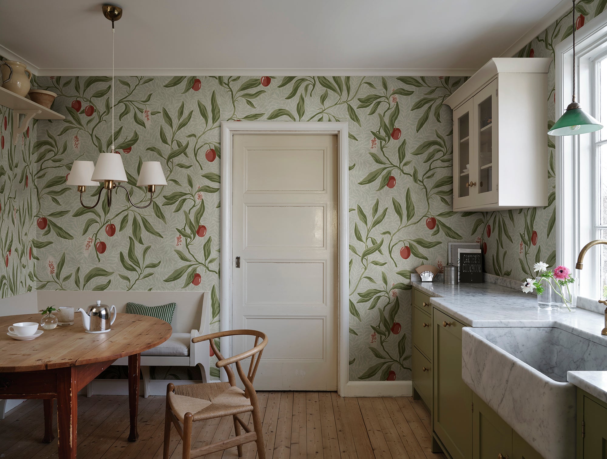 Sandberg Vinnie Mural Behang S10845 - Green
