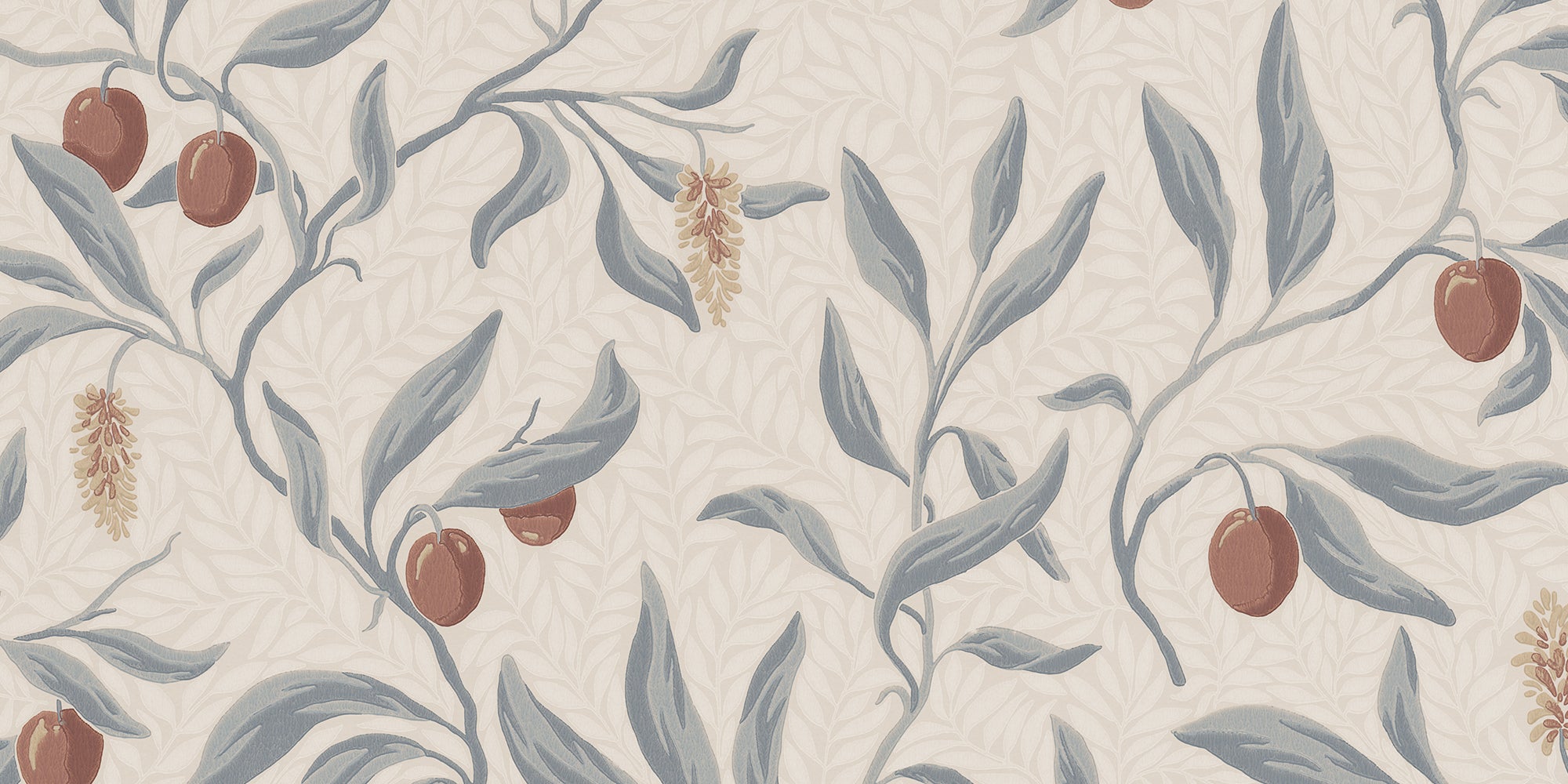 Sandberg Vinnie Mural Behang S10846 - Misty Blue