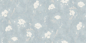 Sandberg Poppy Behang S11008 - Light Blue