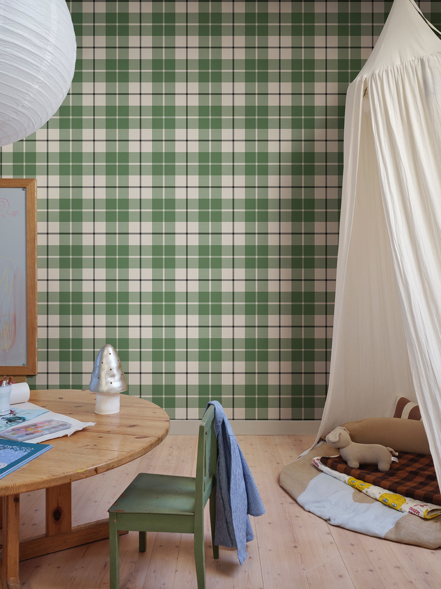 Sandberg Ranold Behang S11019 - Forest Green