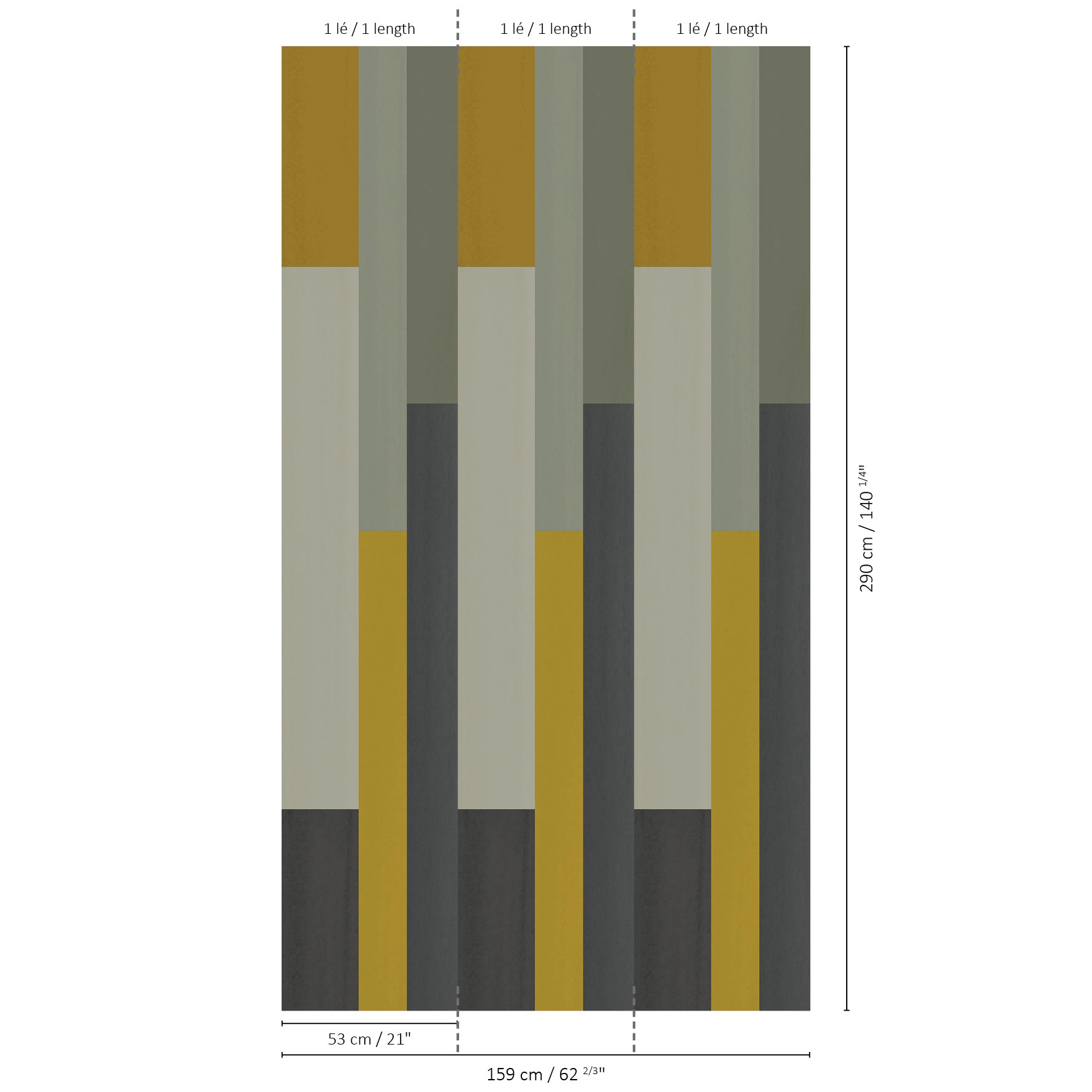 Nobilis L'Alternance Behang SLN22