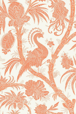 HookedOnWalls Scalamandre Balinese Peacock JV26043