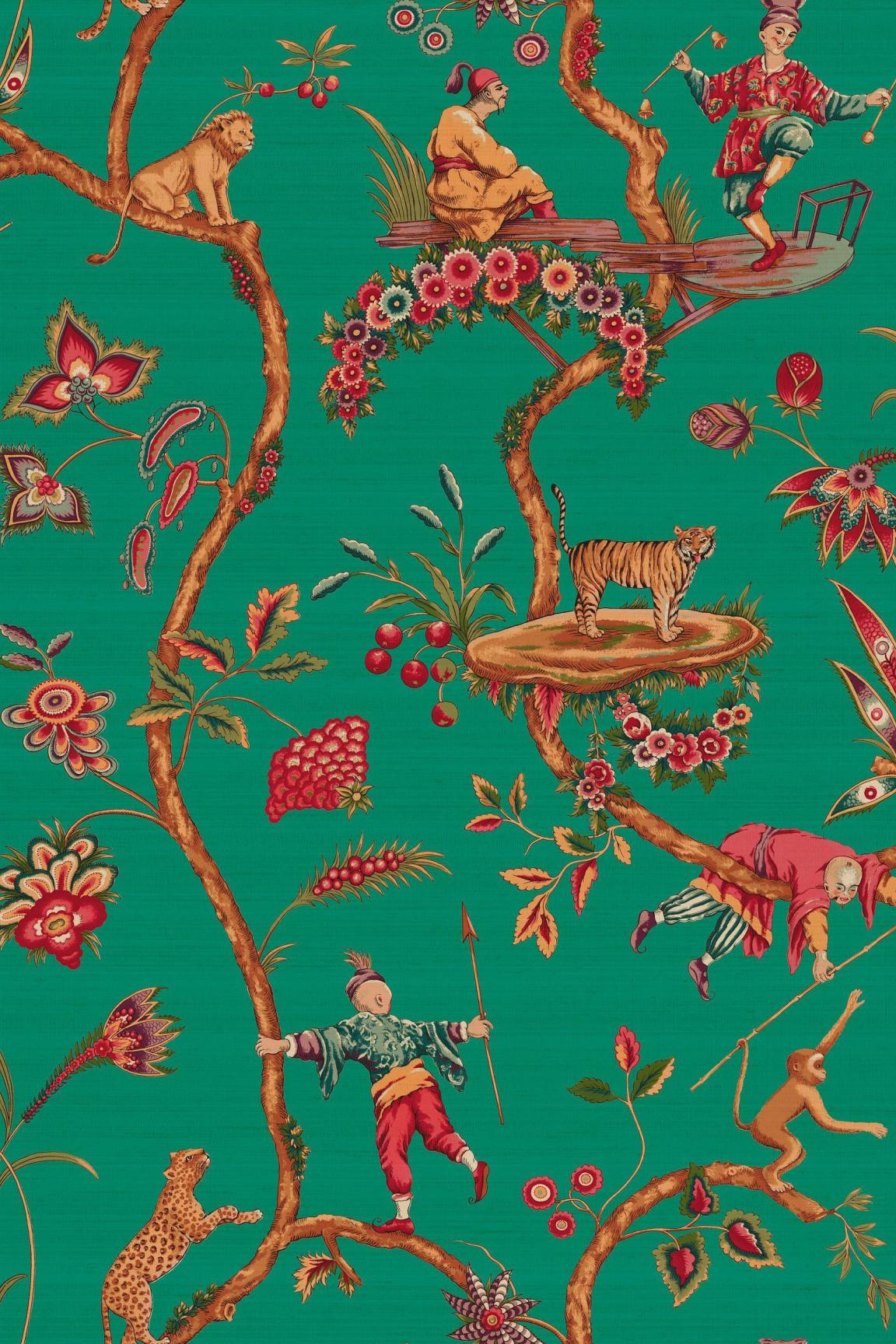 HookedOnWalls Scalamandre Chinoise Exotique JV26029