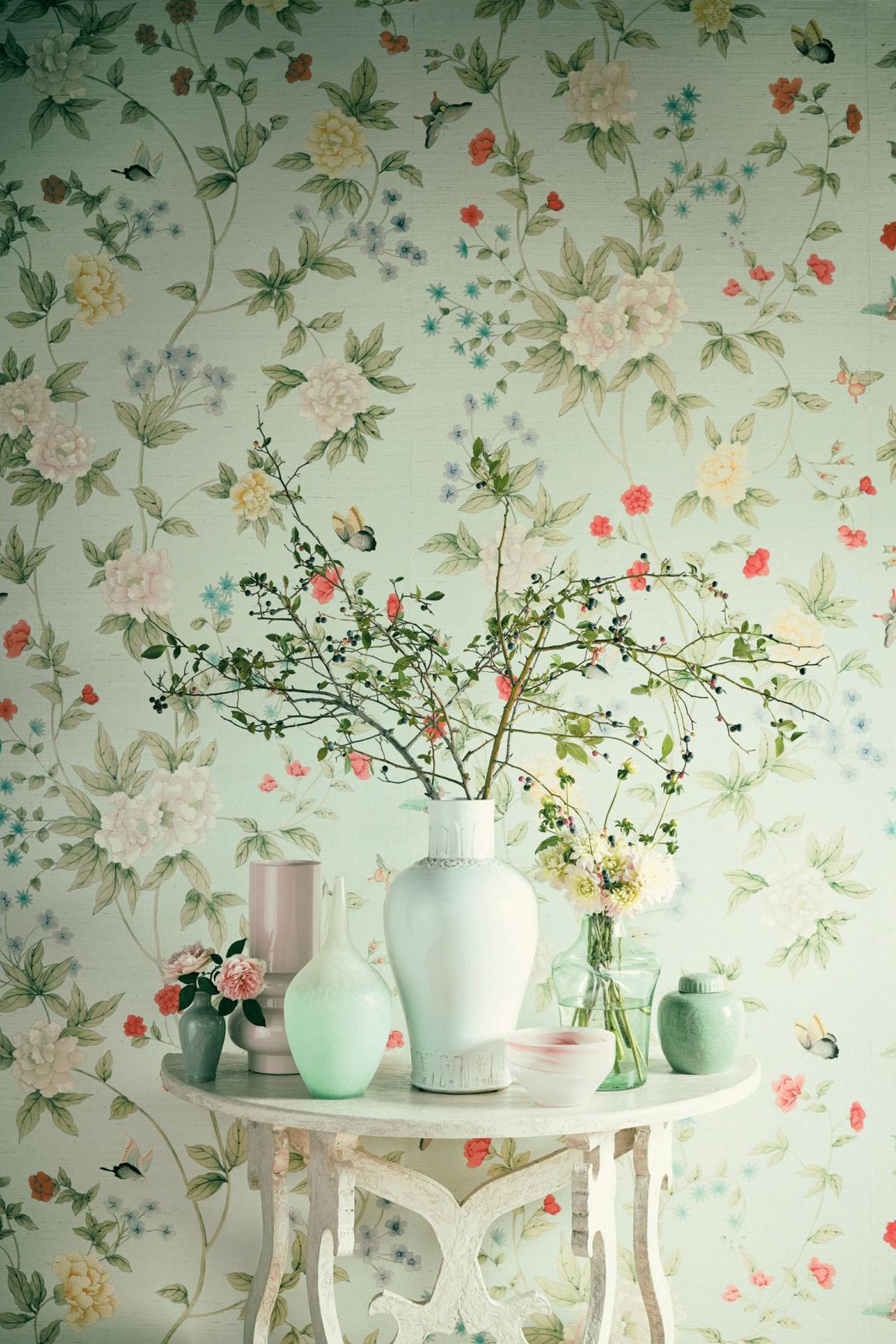 HookedOnWalls Scalamandre Luoyang Garden JV26036