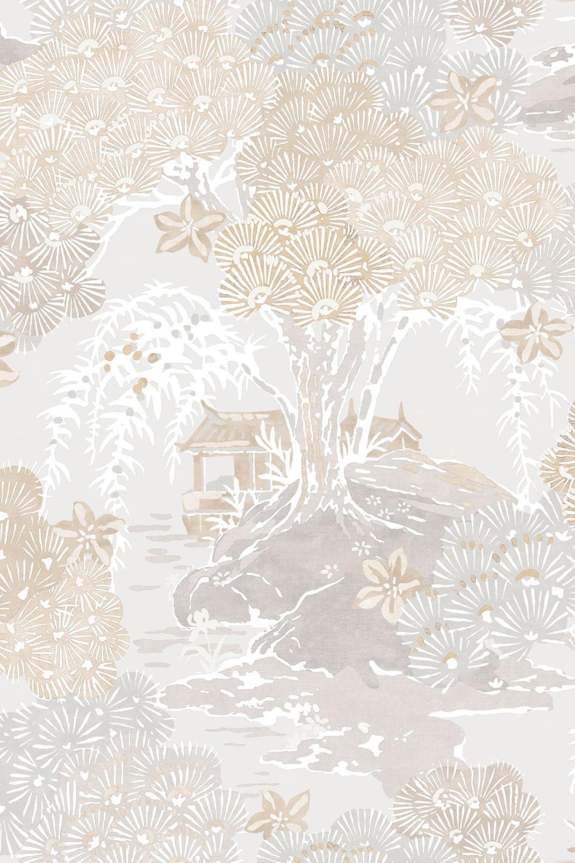 HookedOnWalls Scalamandre Sea of Trees JV26031