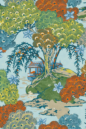 HookedOnWalls Scalamandre Sea of Trees JV26033