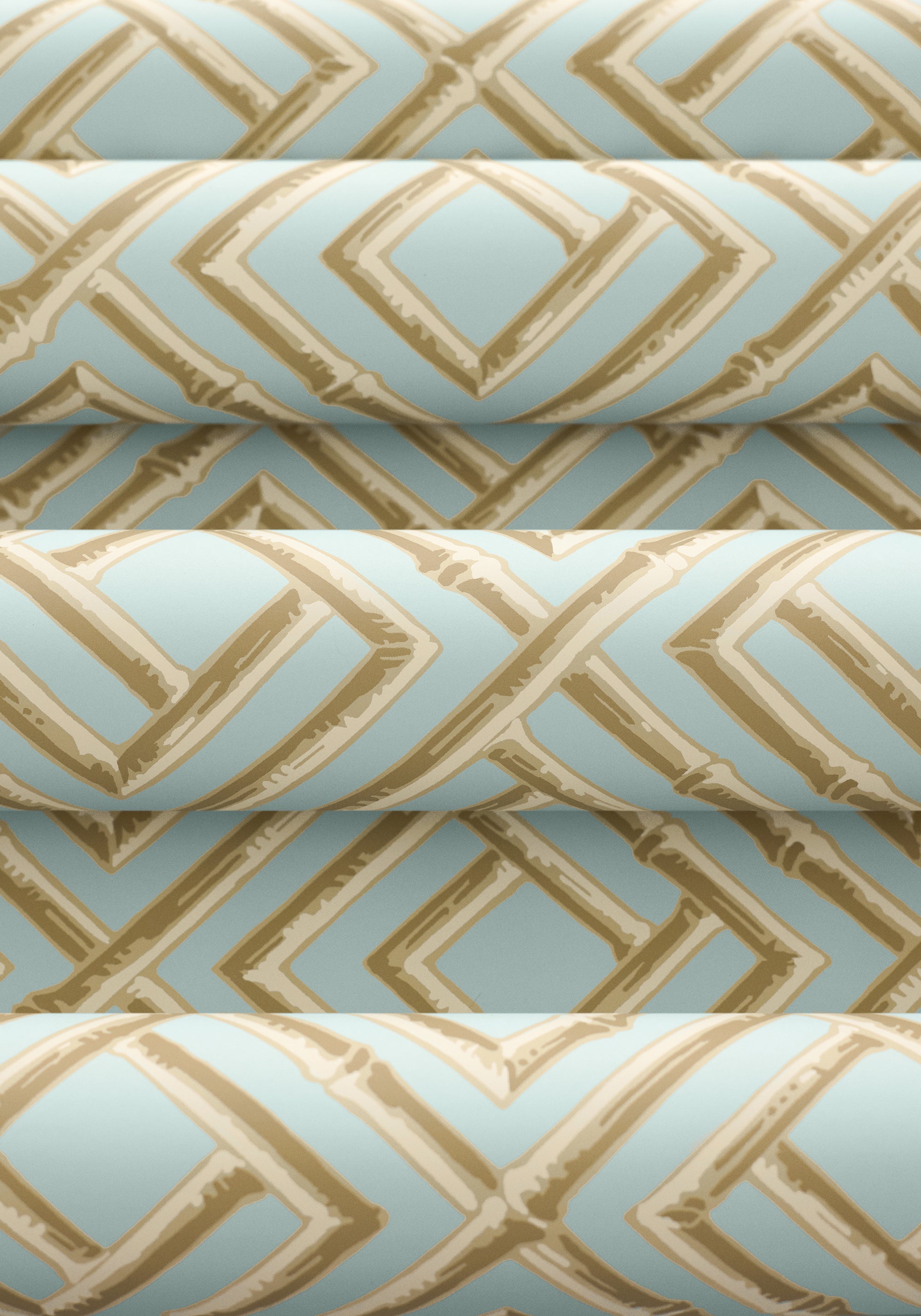 Thibaut Sojourn French Lattice Behang T42046 - sfeerbeeld