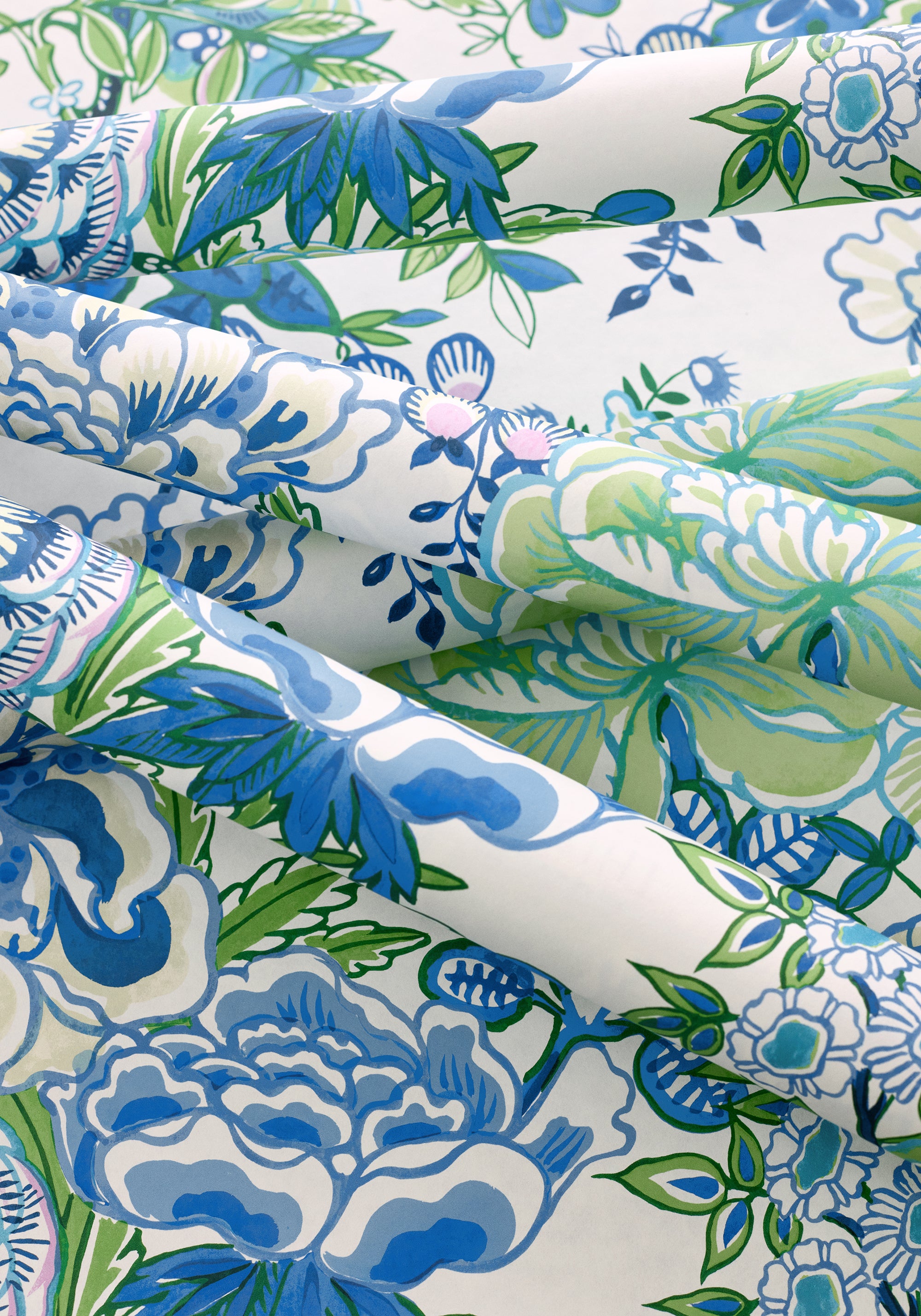 Thibaut Sojourn Peony Garden Behang T42021 - sfeerbeeld