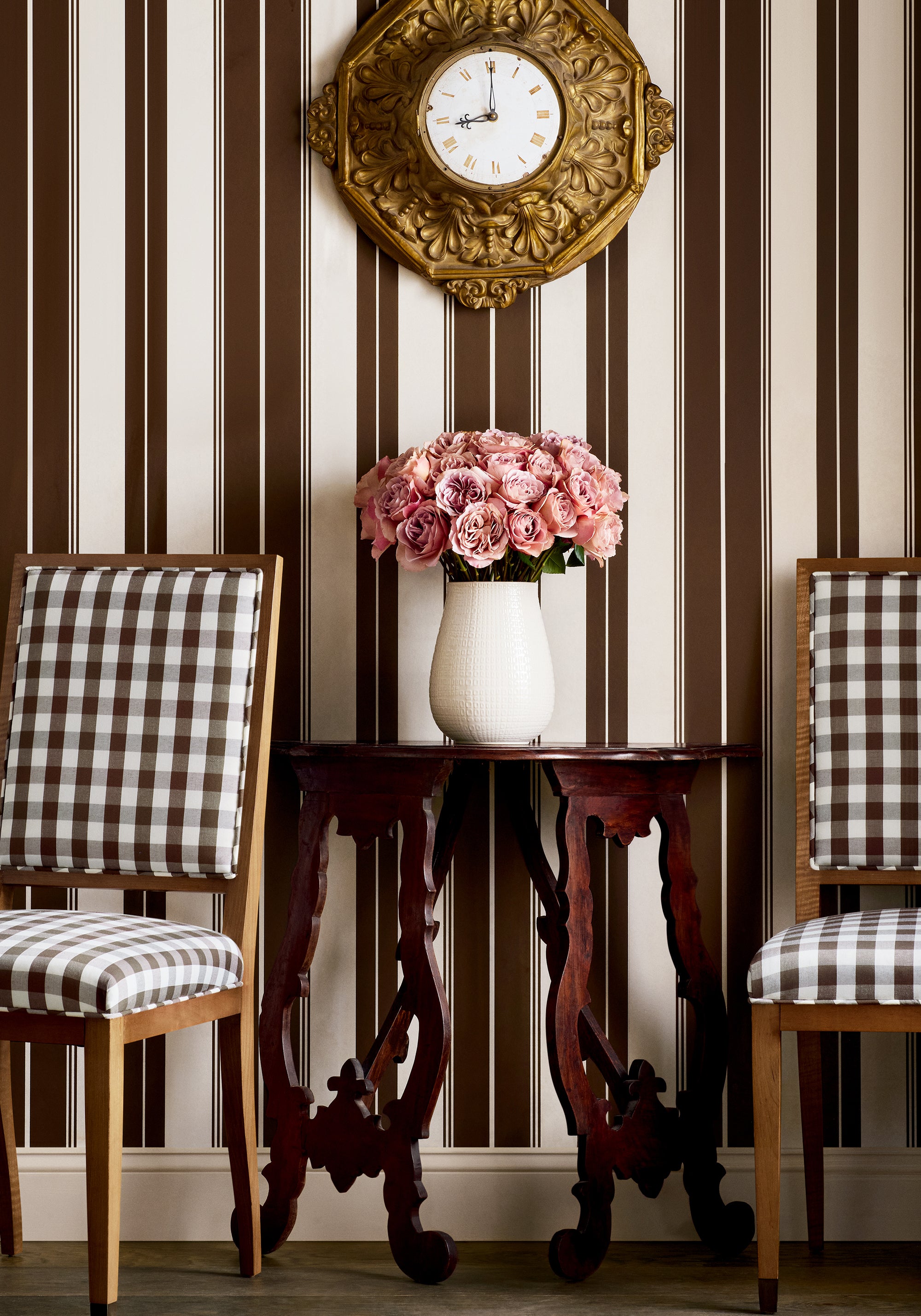 Thibaut Stripes & Checks Resource Norfolk Stripe Behang T44049 - sfeerbeeld