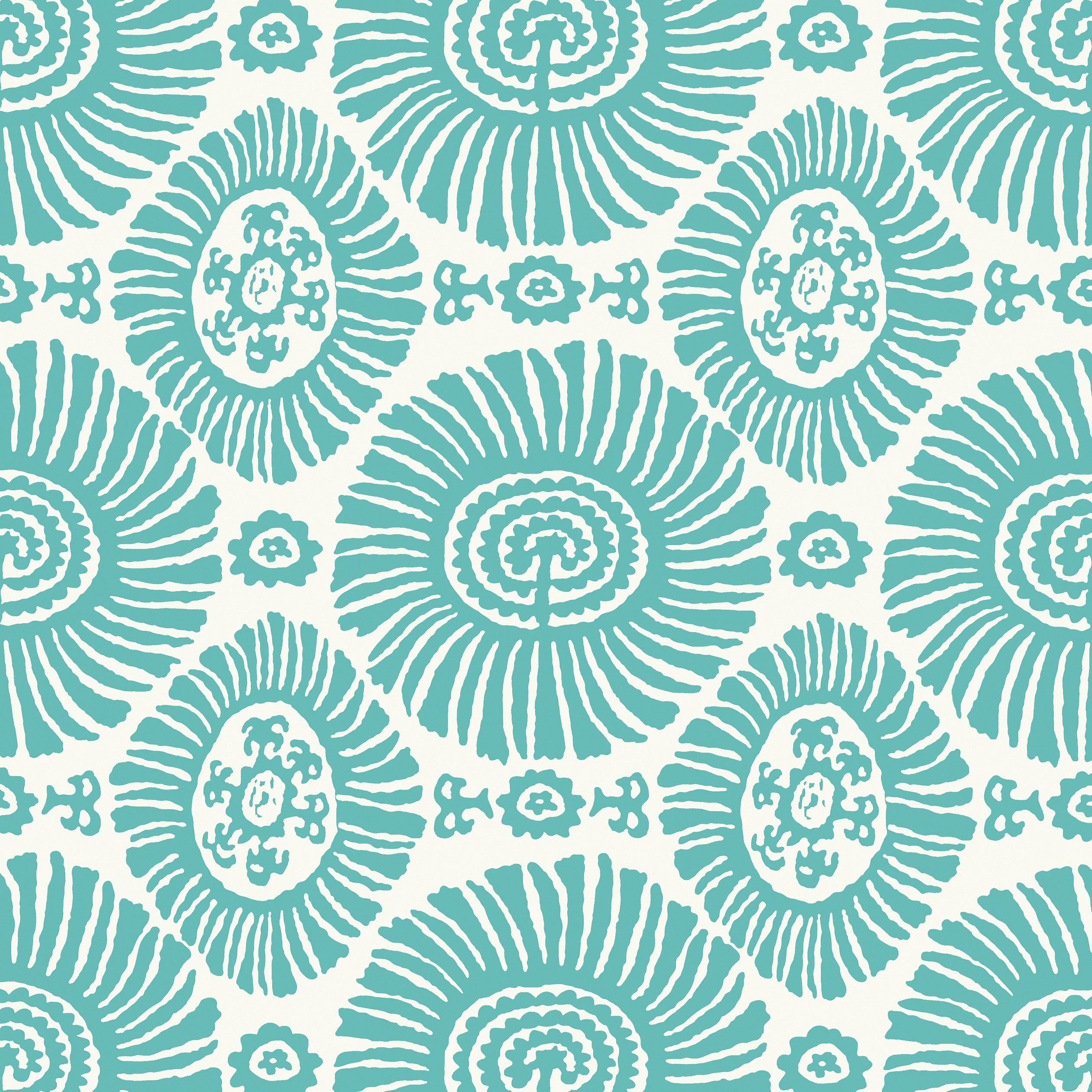 Thibaut Solis Behang T10085 - Turquoise